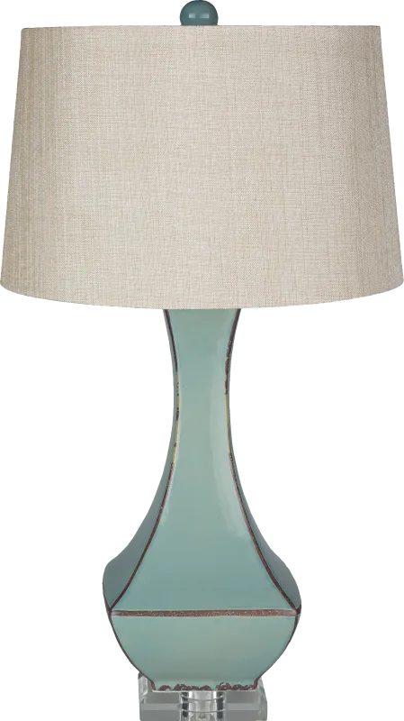 McKay Farm Teal Lamp