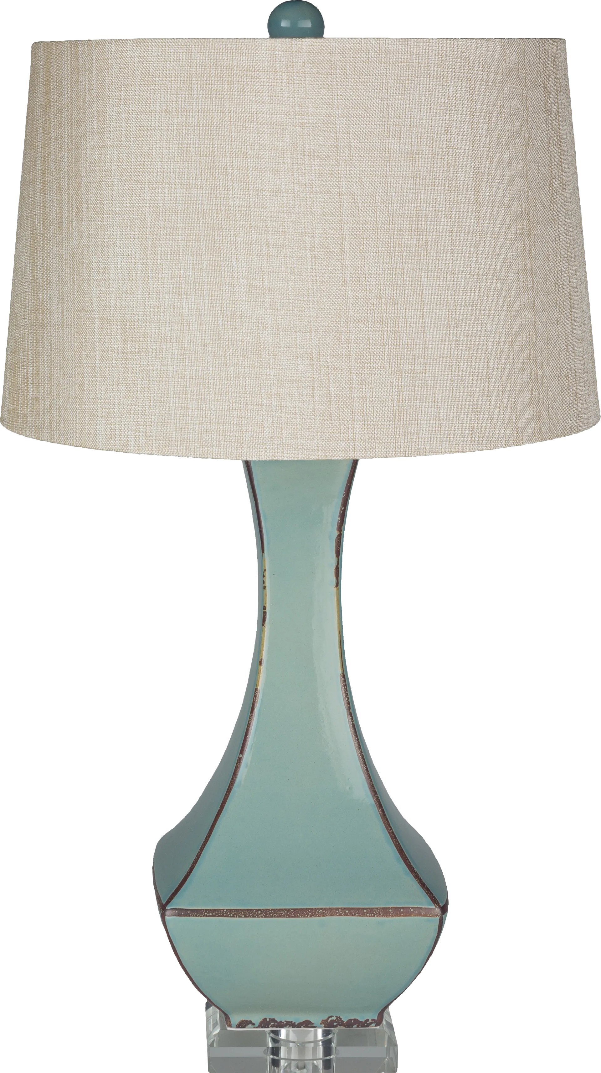 McKay Farm Teal Lamp - Image 1