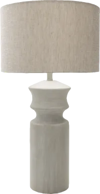Pelham Island Gray Lamp