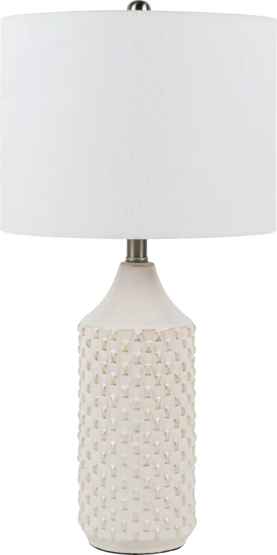 Scotia Avenue Cream Lamp