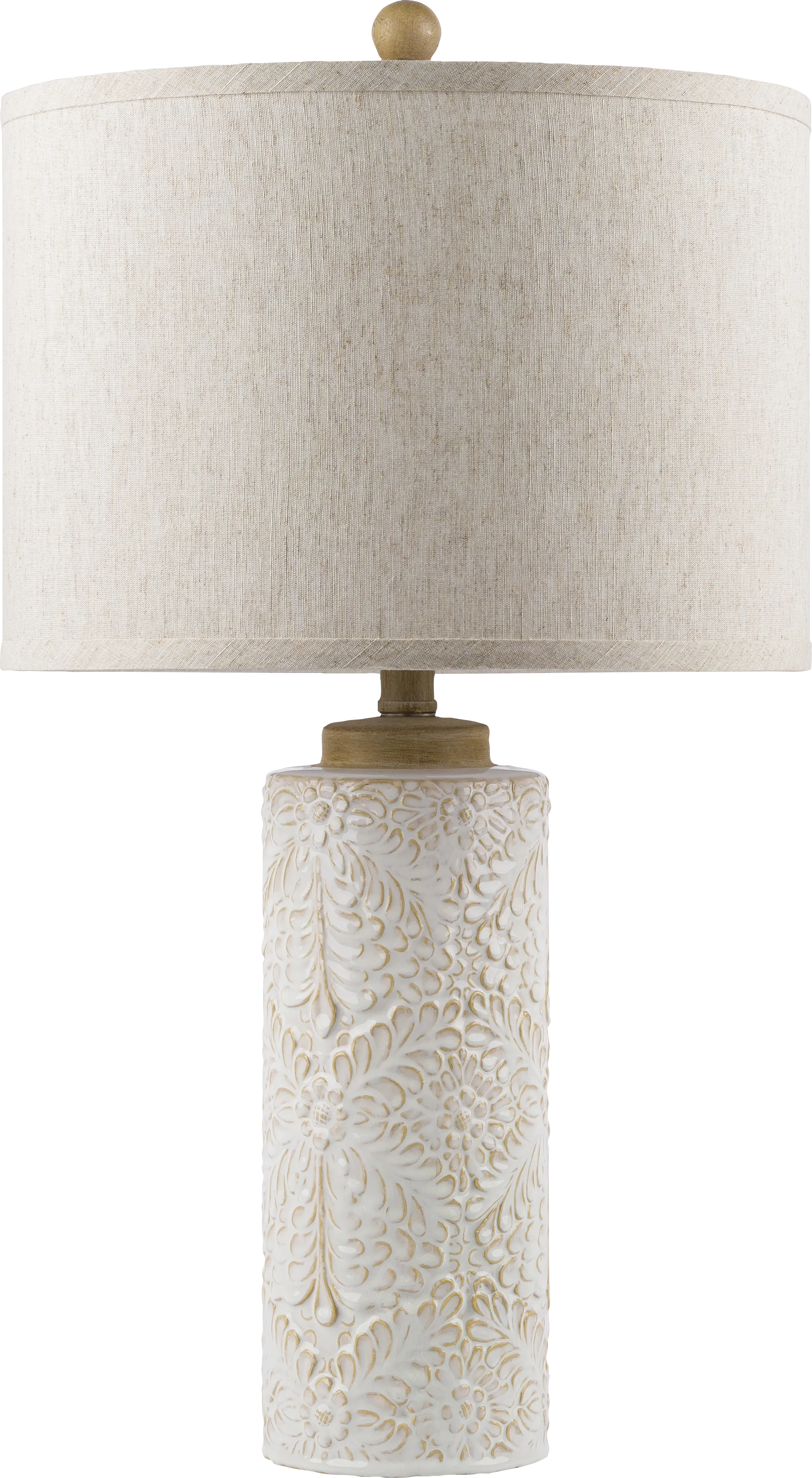 Thayer Way Cream Lamp - Thumbnail - Image 1