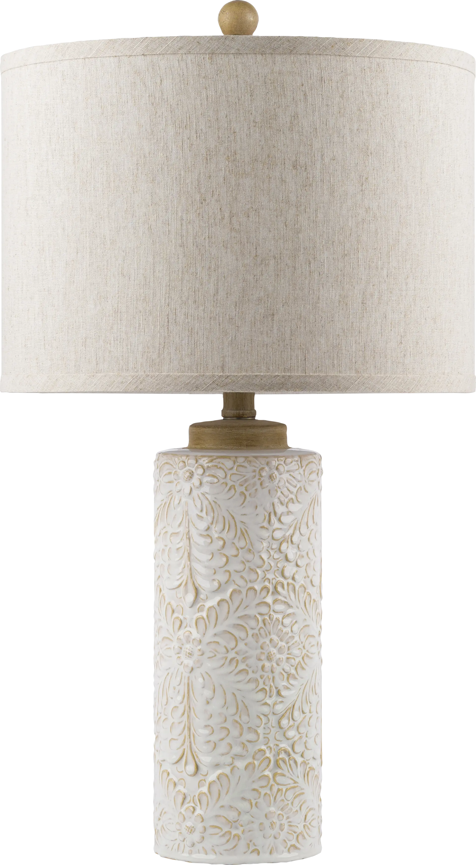 Thayer Way Cream Lamp