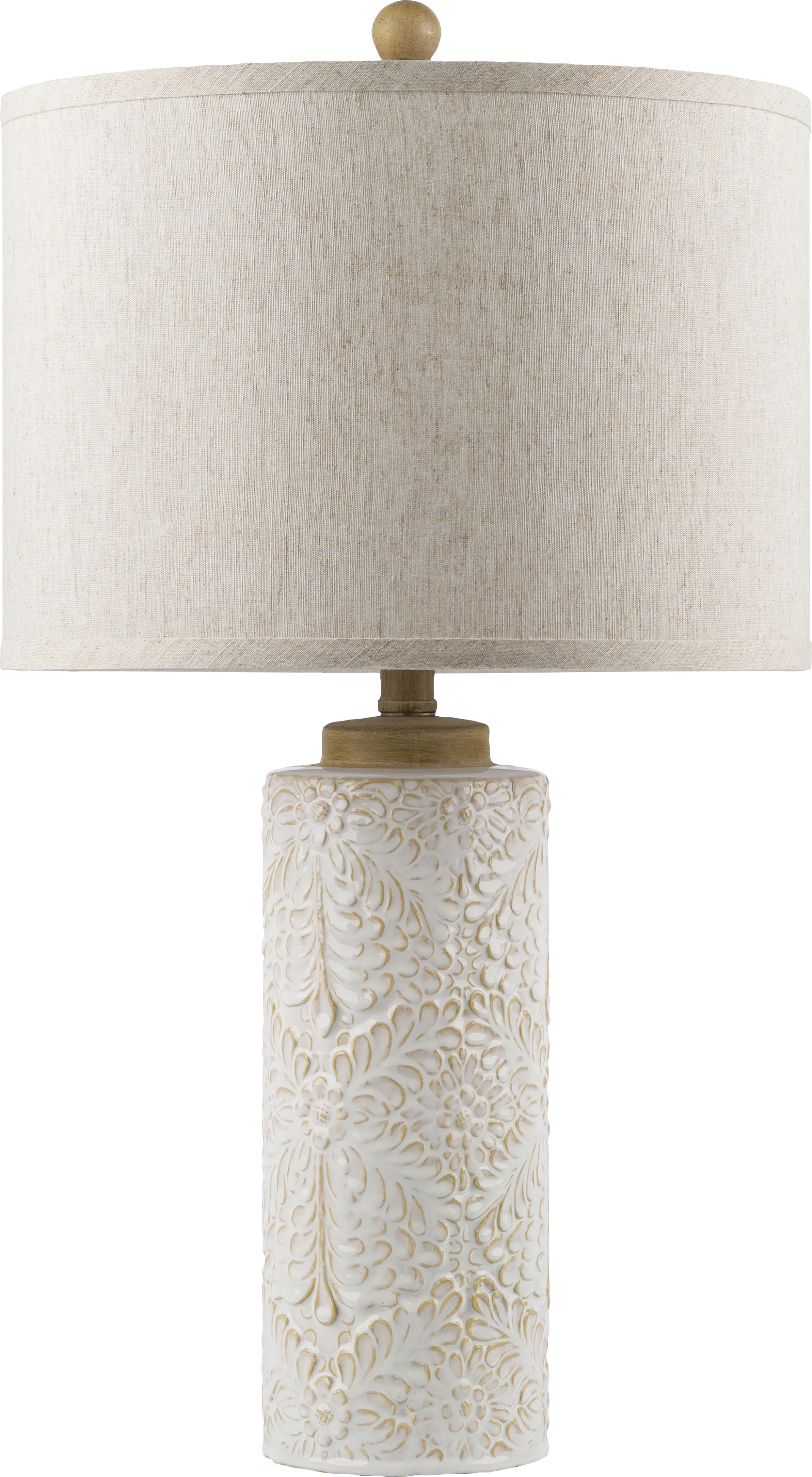 Thayer Way Cream Lamp - Image 1