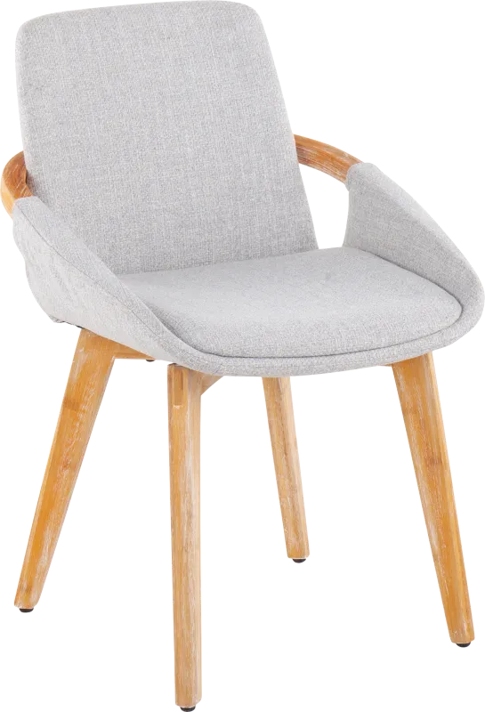 Nuckols Light Gray Arm Chair