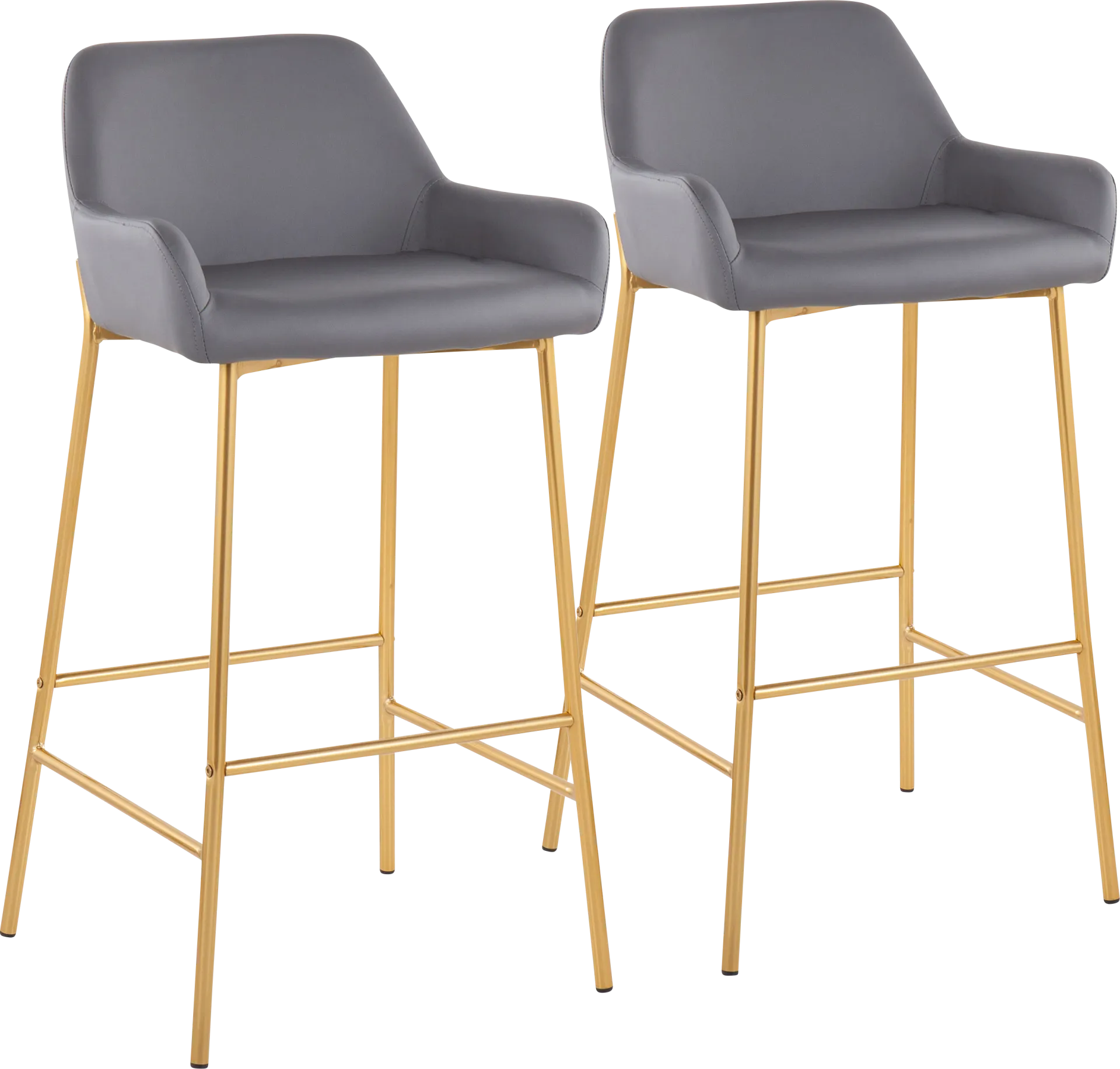 Rimcrest I Gray Barstool Set of 2 - Image 1