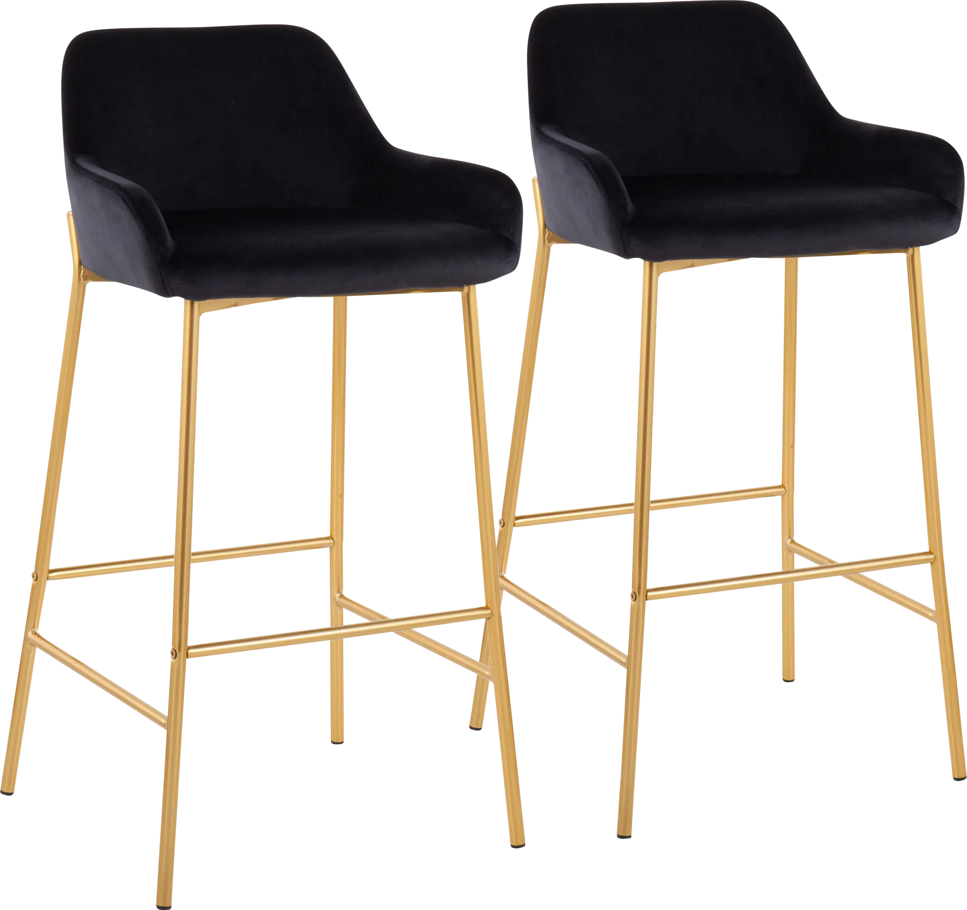 Rimcrest I Black Barstool Set of 2 - Image 1