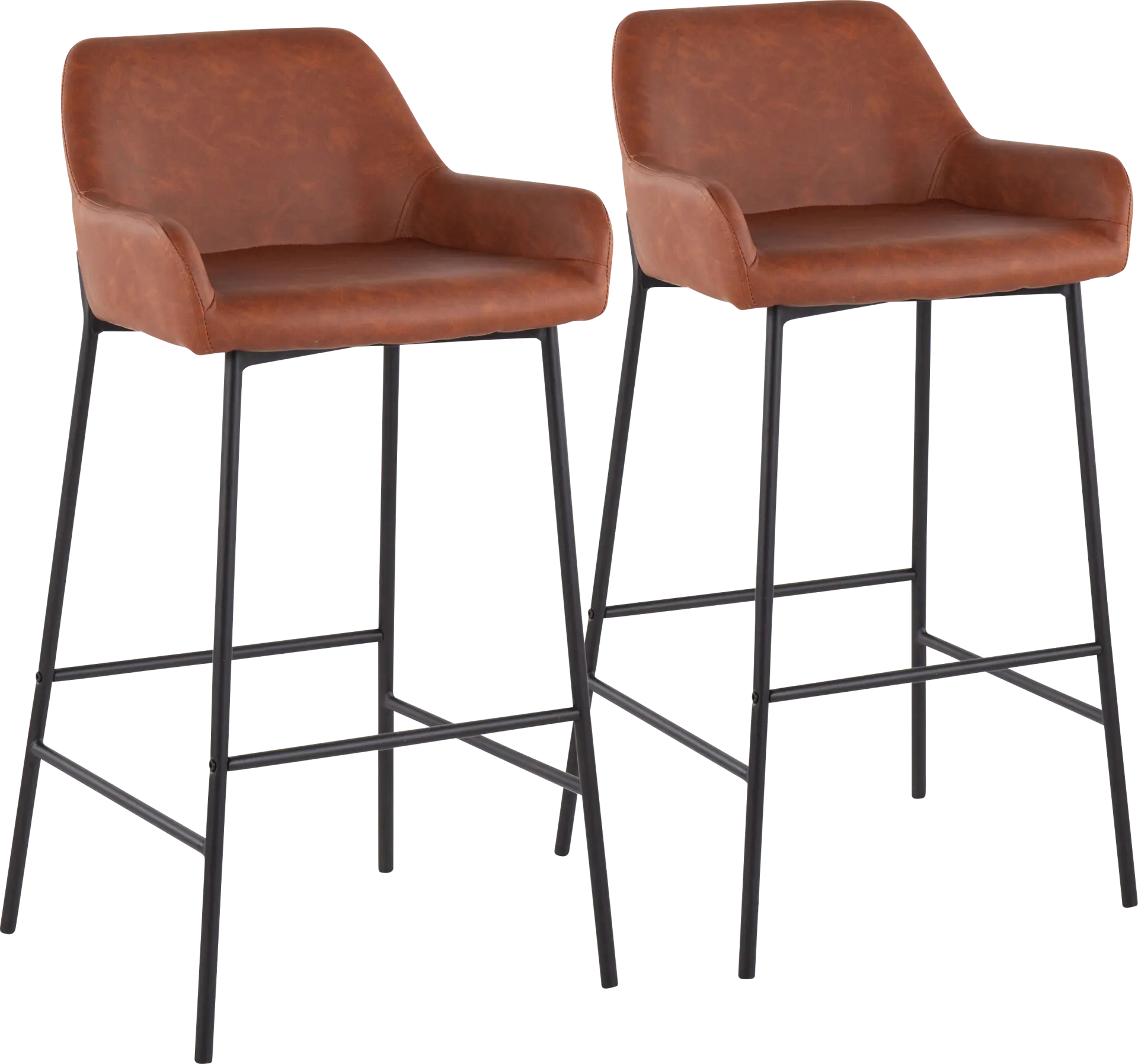 Rimcrest II Camel Barstool Set of 2