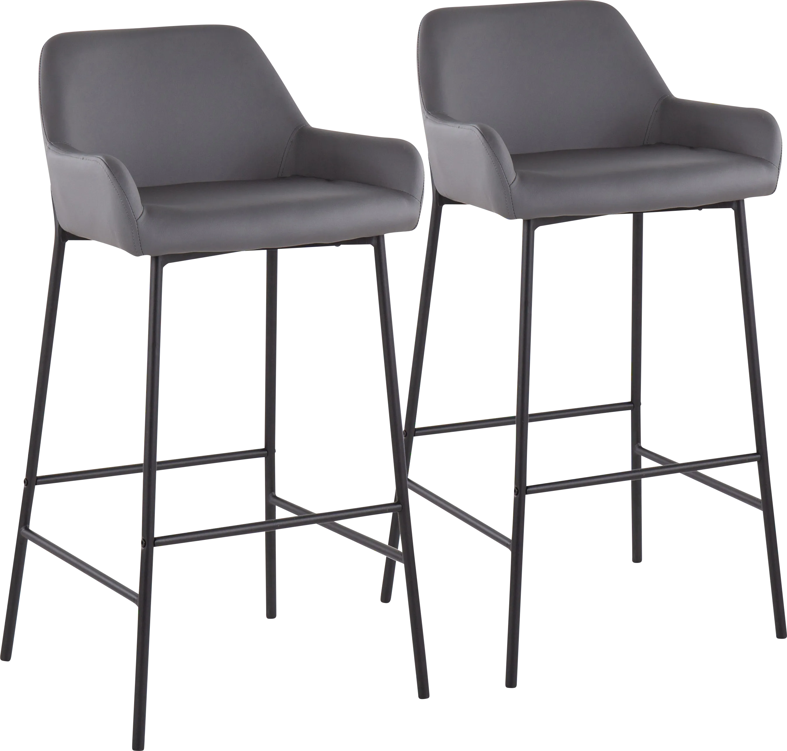 Rimcrest II Gray Barstool Set of 2 - Thumbnail - Image 1