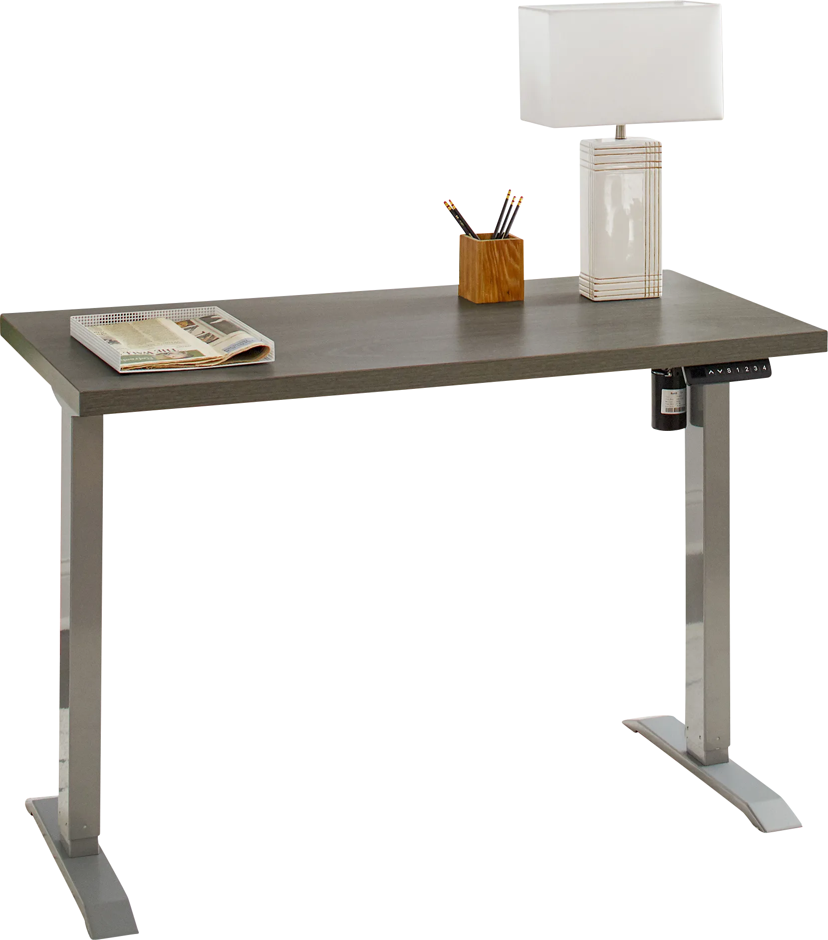 Benkert Gray Lift Desk - Thumbnail - Image 1