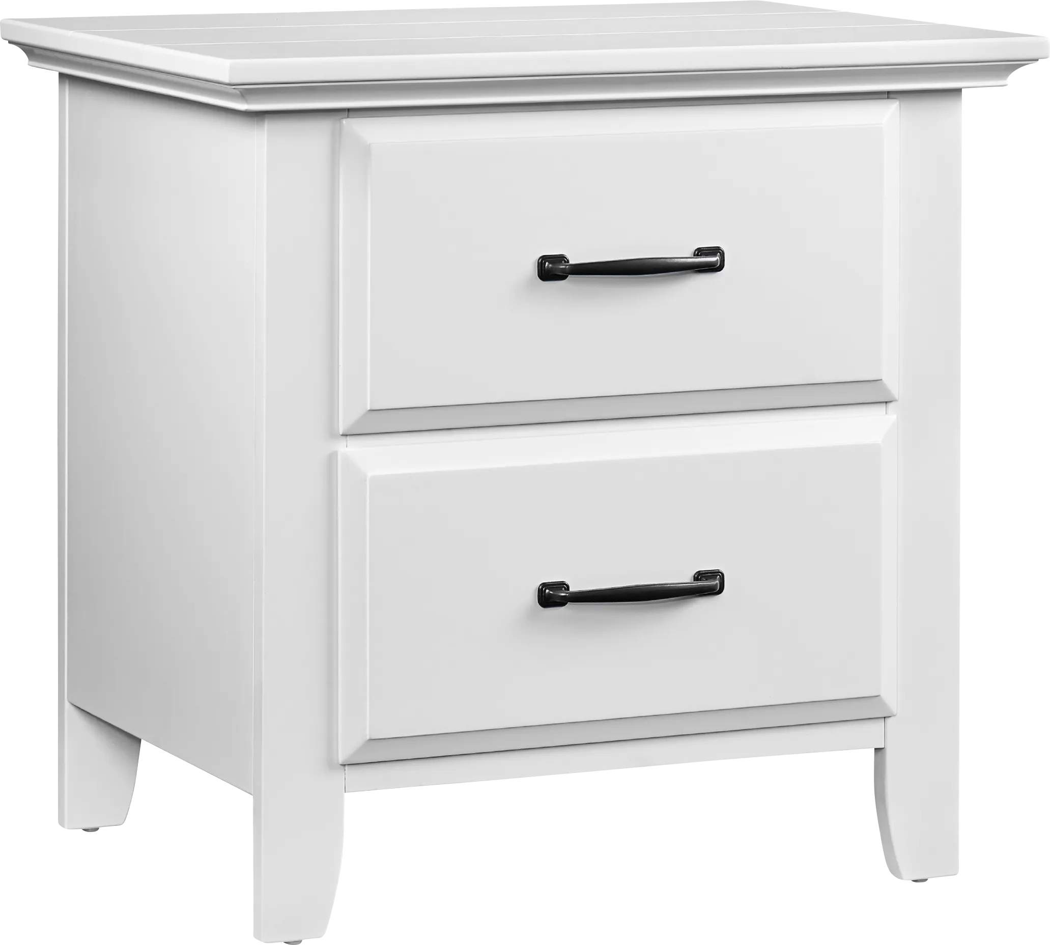Hillford White Nightstand - Thumbnail - Image 1
