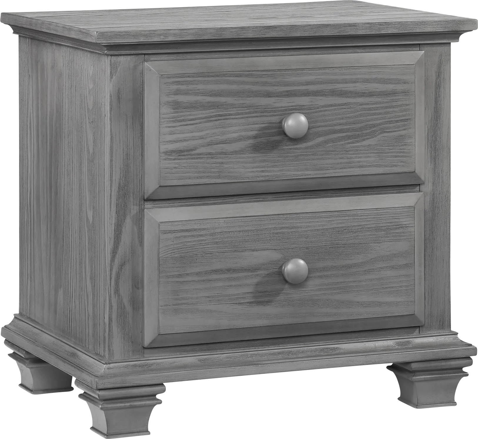 Lindenbrook Gray Nightstand - Image 1