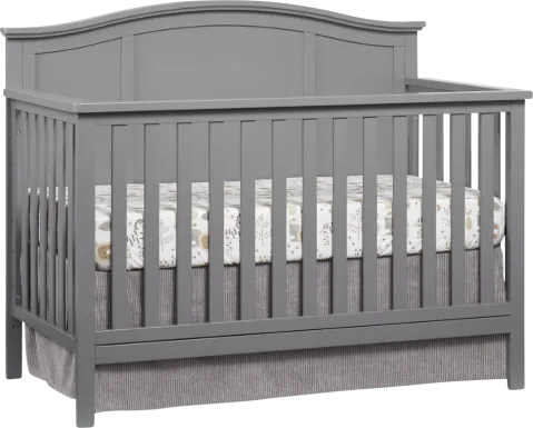 Harnsley Gray Convertible Crib