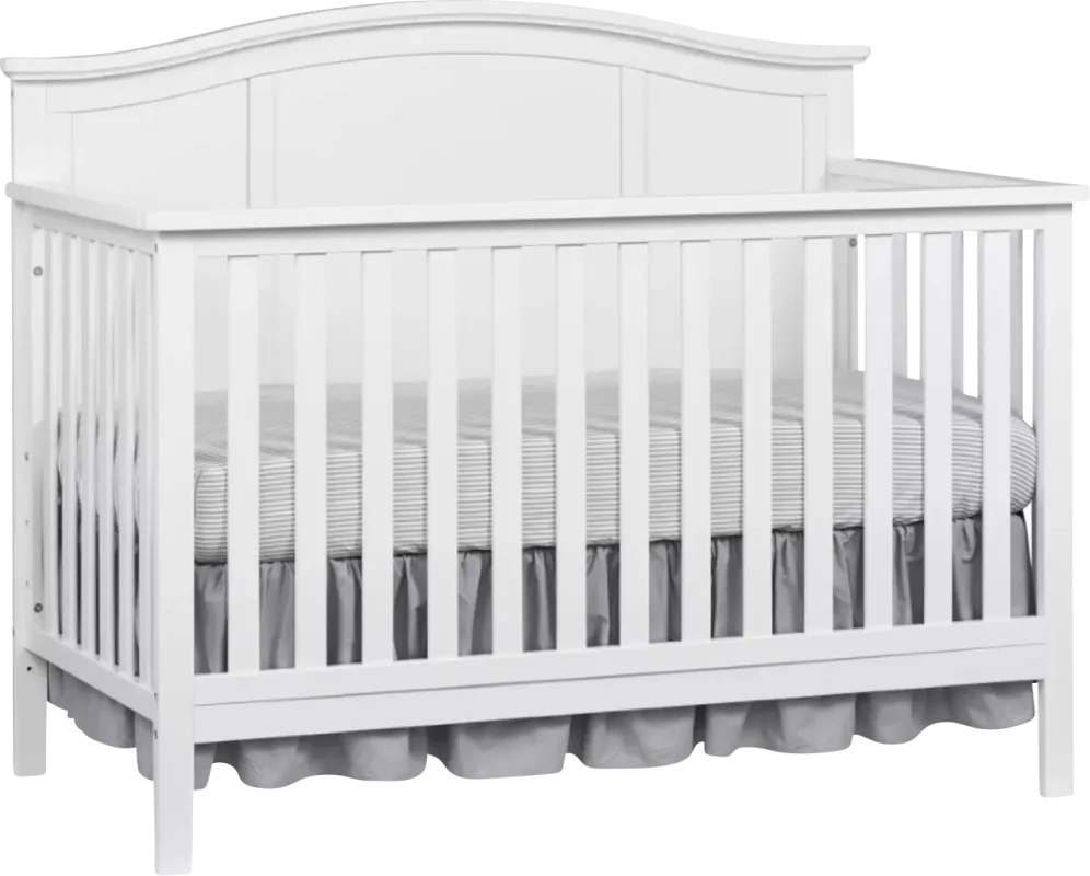 Harnsley White Convertible Crib