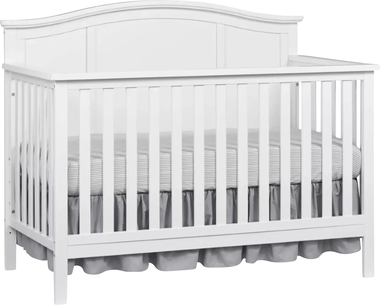 Harnsley White Convertible Crib