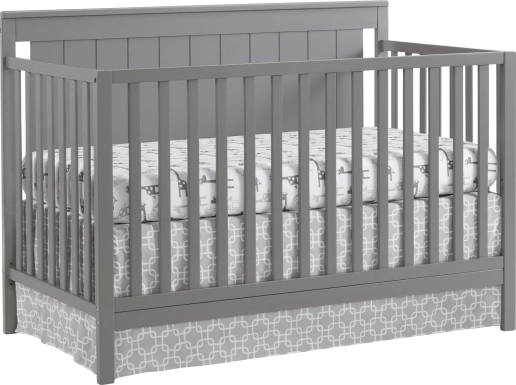 Norian Gray Convertible Crib