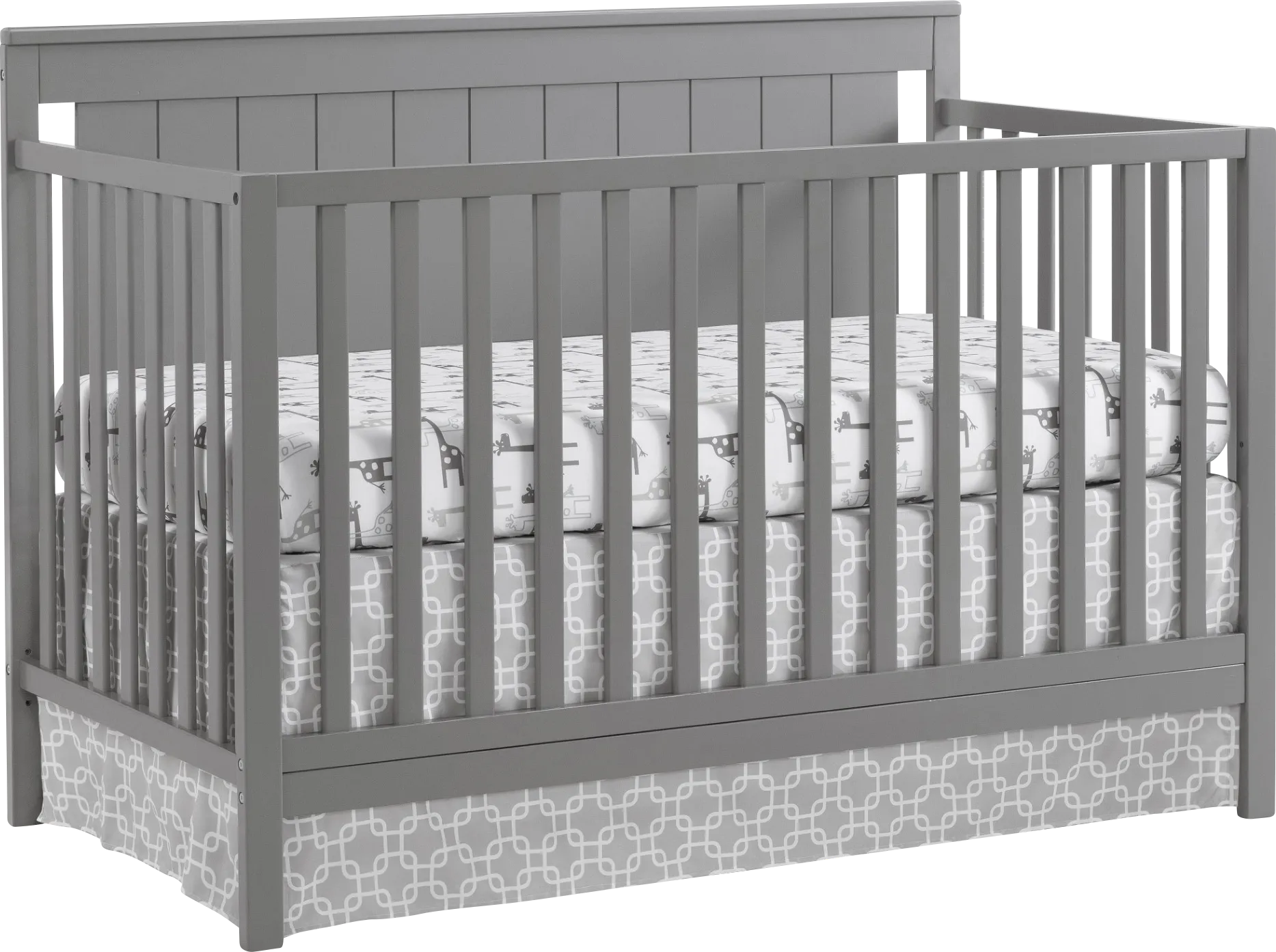 Norian Gray Convertible Crib - Image 1