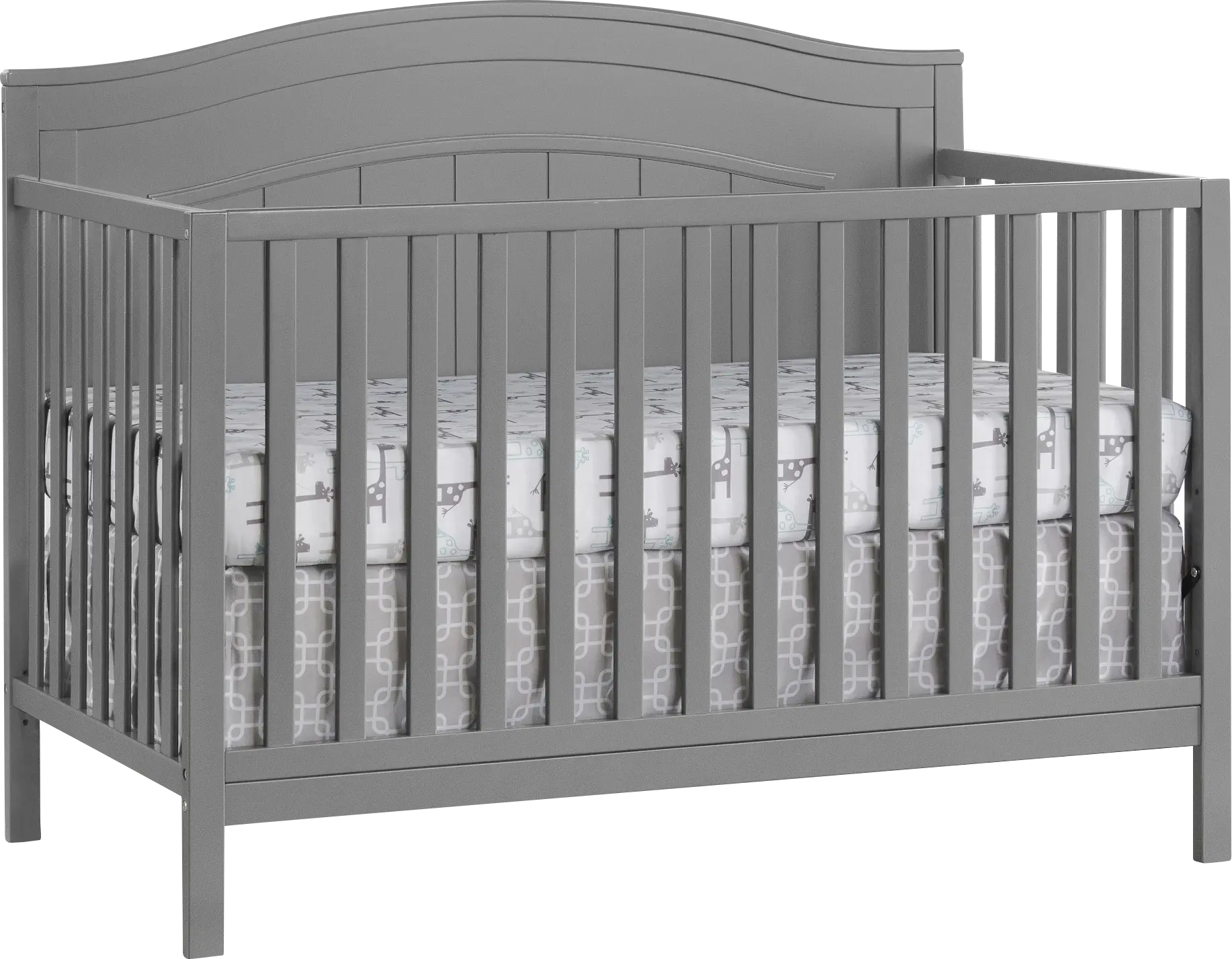 Larton Gray Convertible Crib