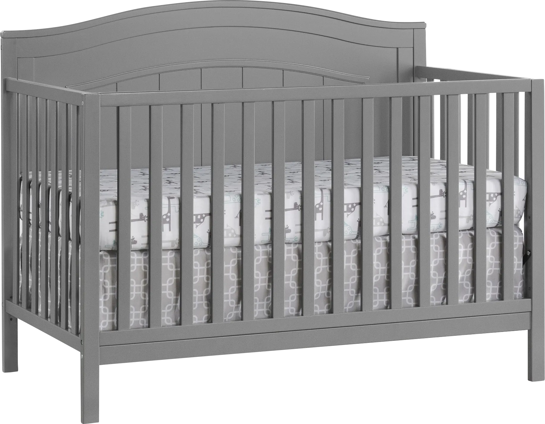 Larton Gray Convertible Crib - Image 1