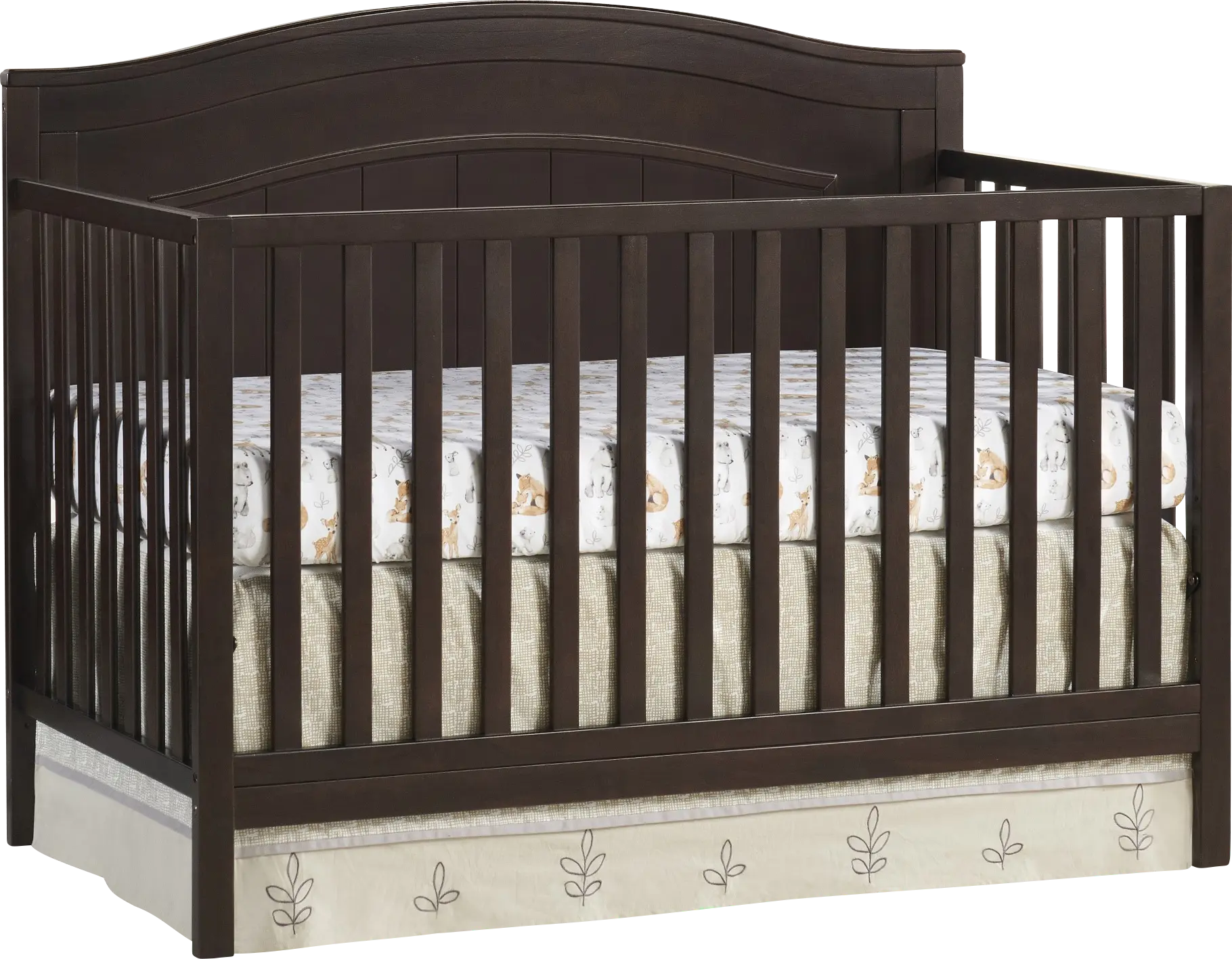 Larton Espresso Convertible Crib