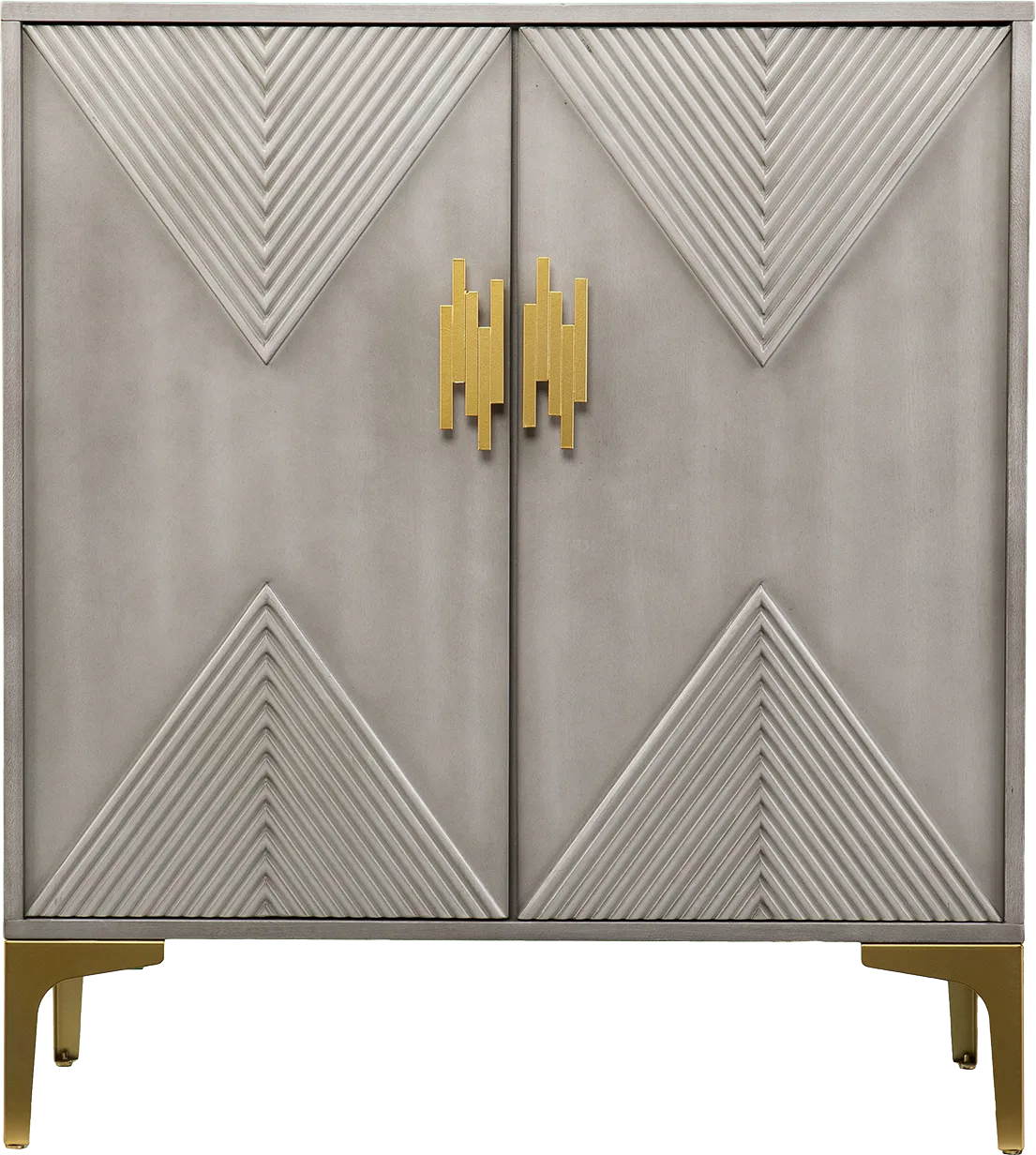 Wapello Gray Accent Cabinet - Image 1