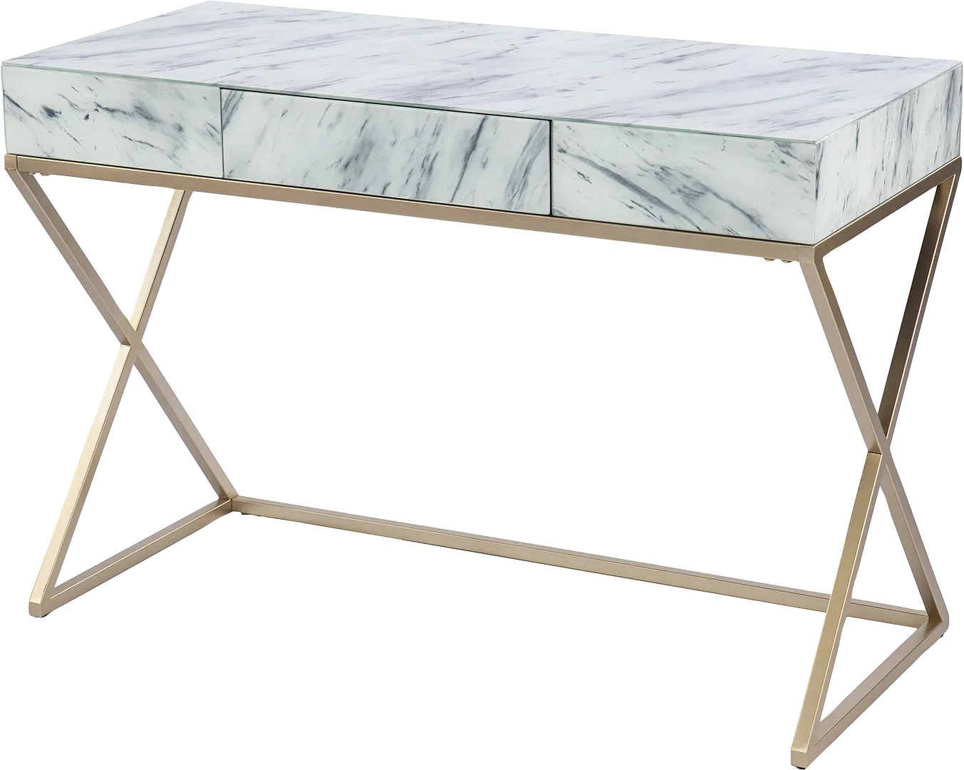 Wallano White Desk - Thumbnail - Image 1
