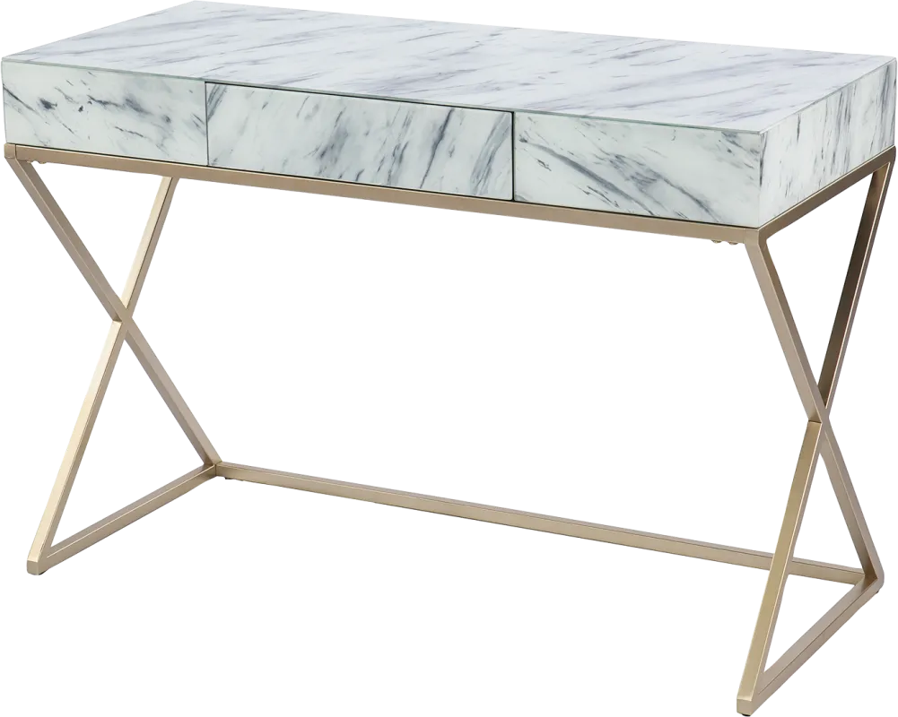 Wallano White Desk