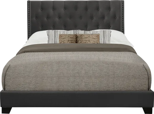 Galewood Dark Gray Full Upholstered Bed
