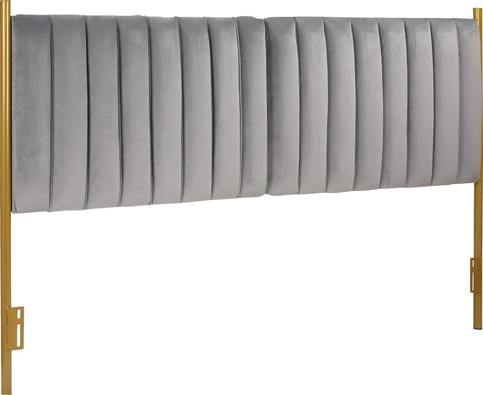 Caria Lane Gray Headboard