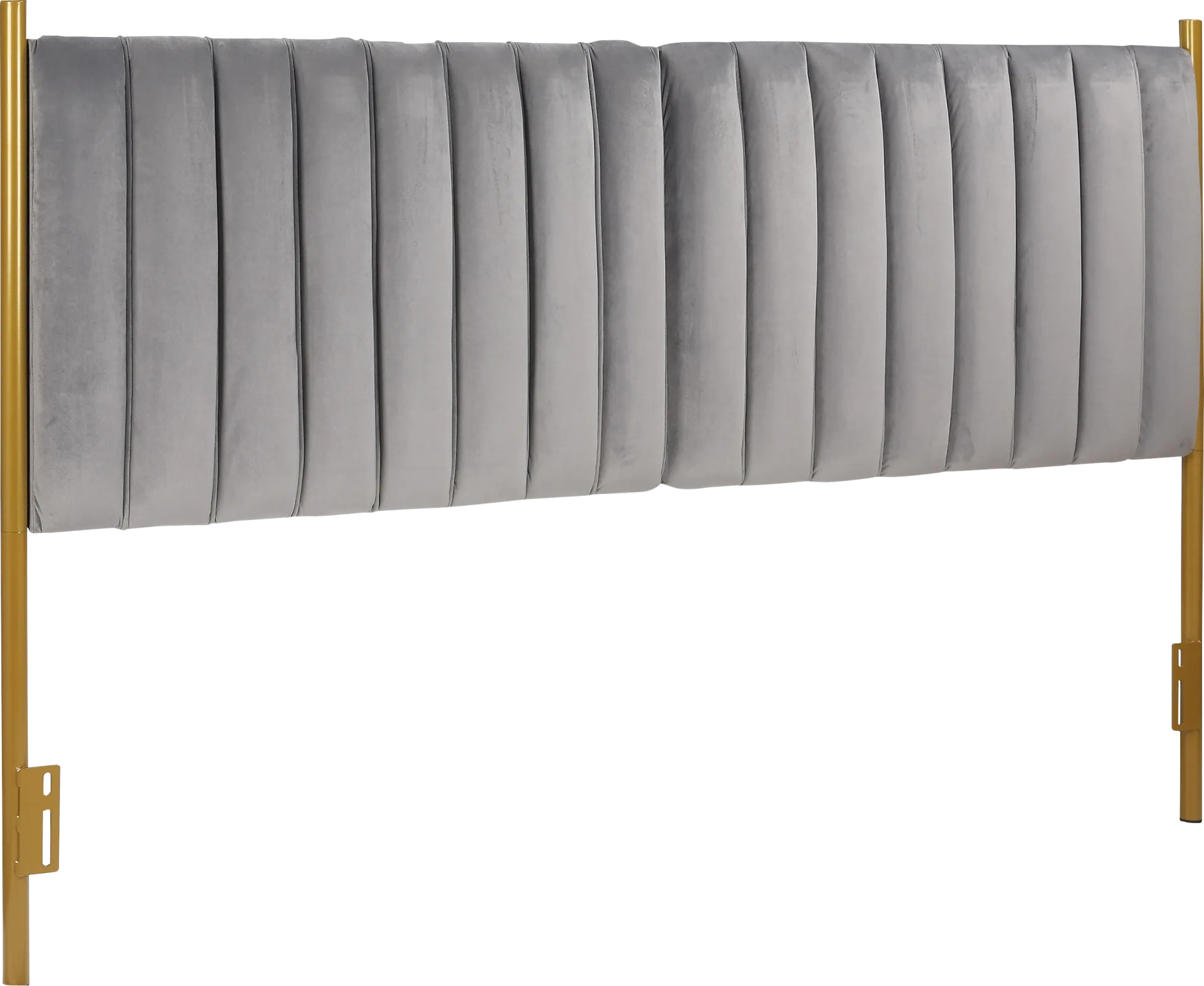 Caria Lane Gray Headboard - Image 1