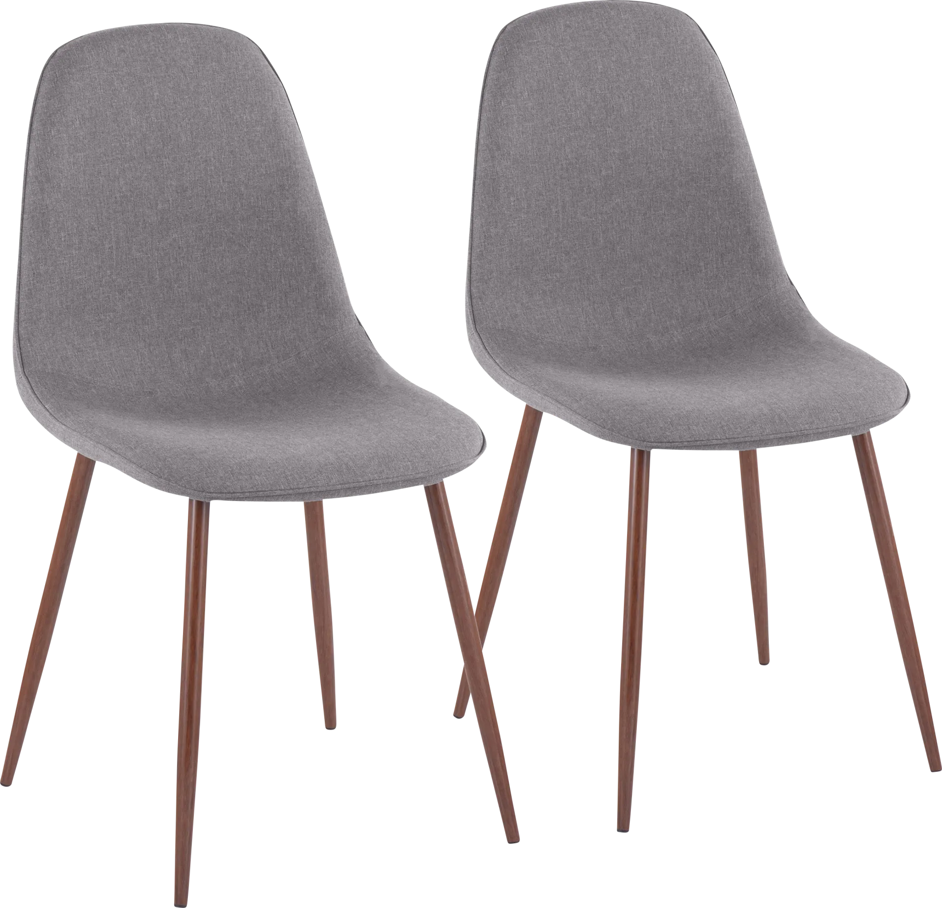 Faye Lane III Charcoal Side Chair, Set of 2 - Image 1