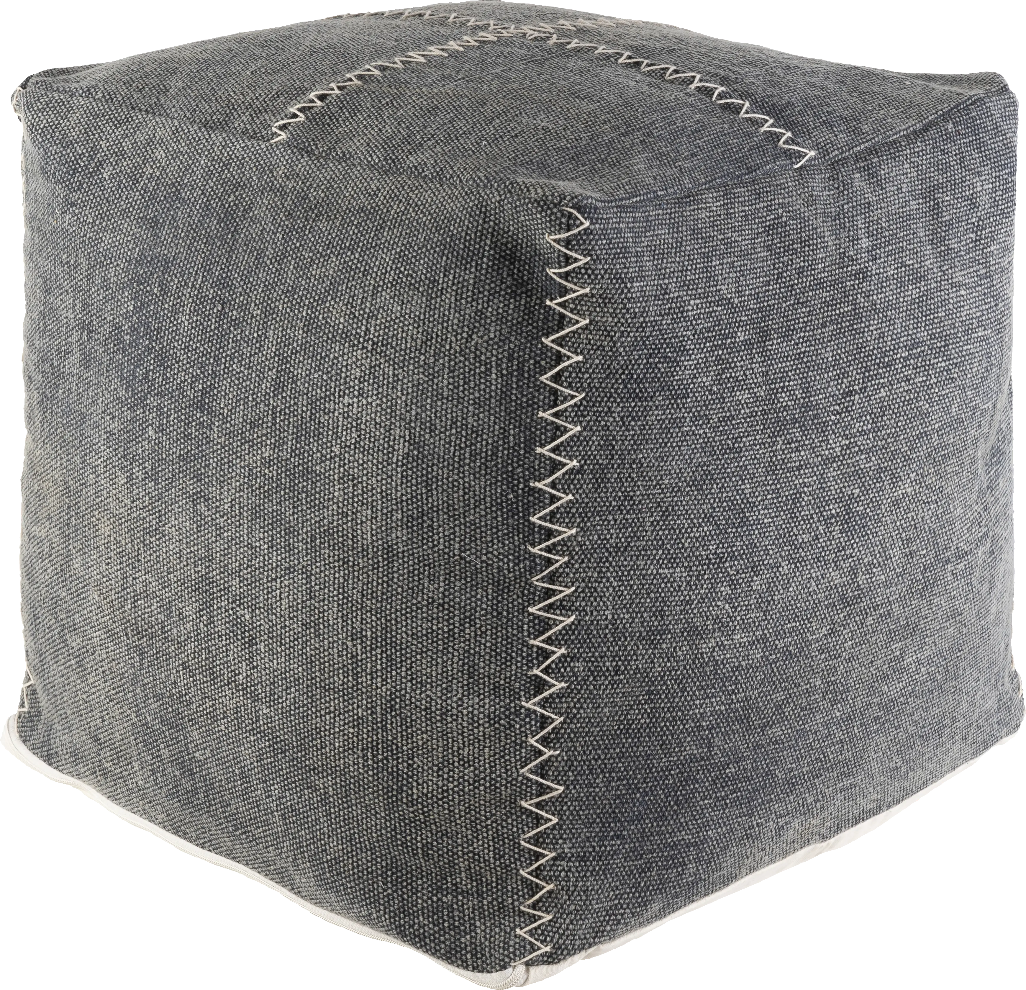 Canlish Gray Ottoman - Thumbnail - Image 1