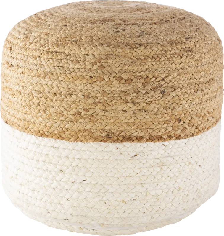 Adanac Khaki Ottoman