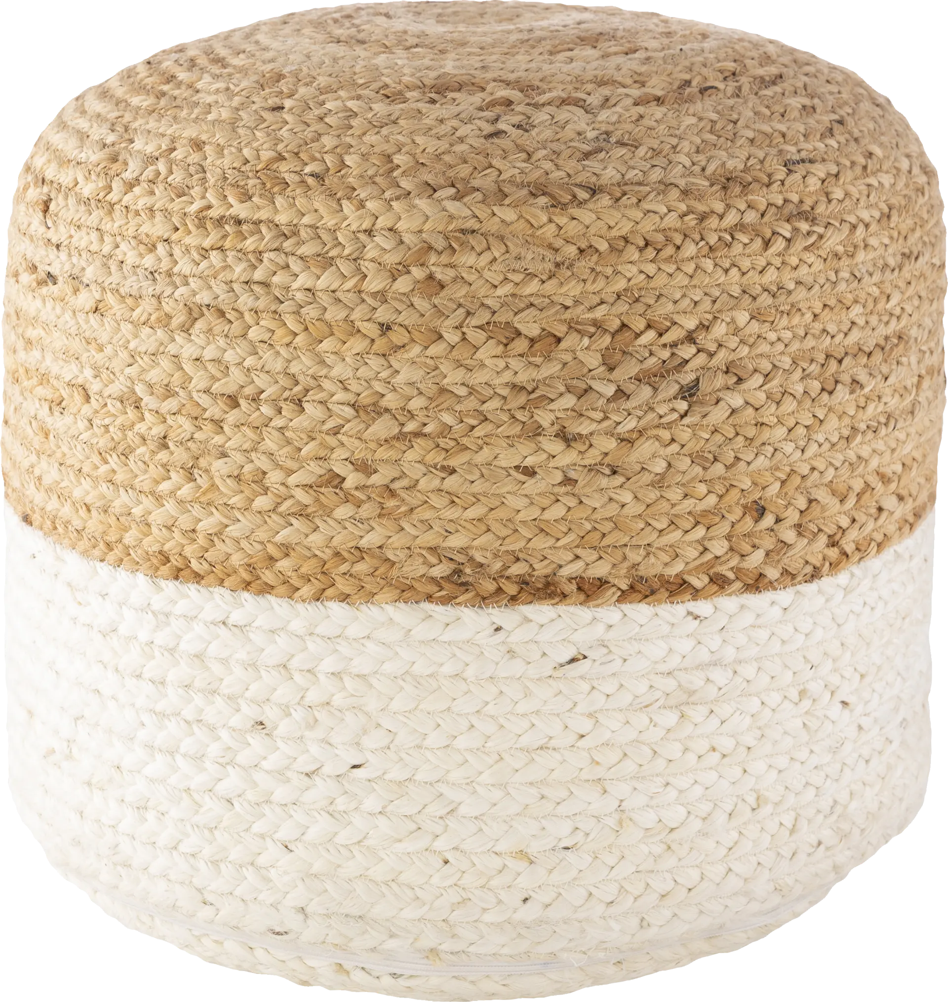 Adanac Khaki Ottoman
