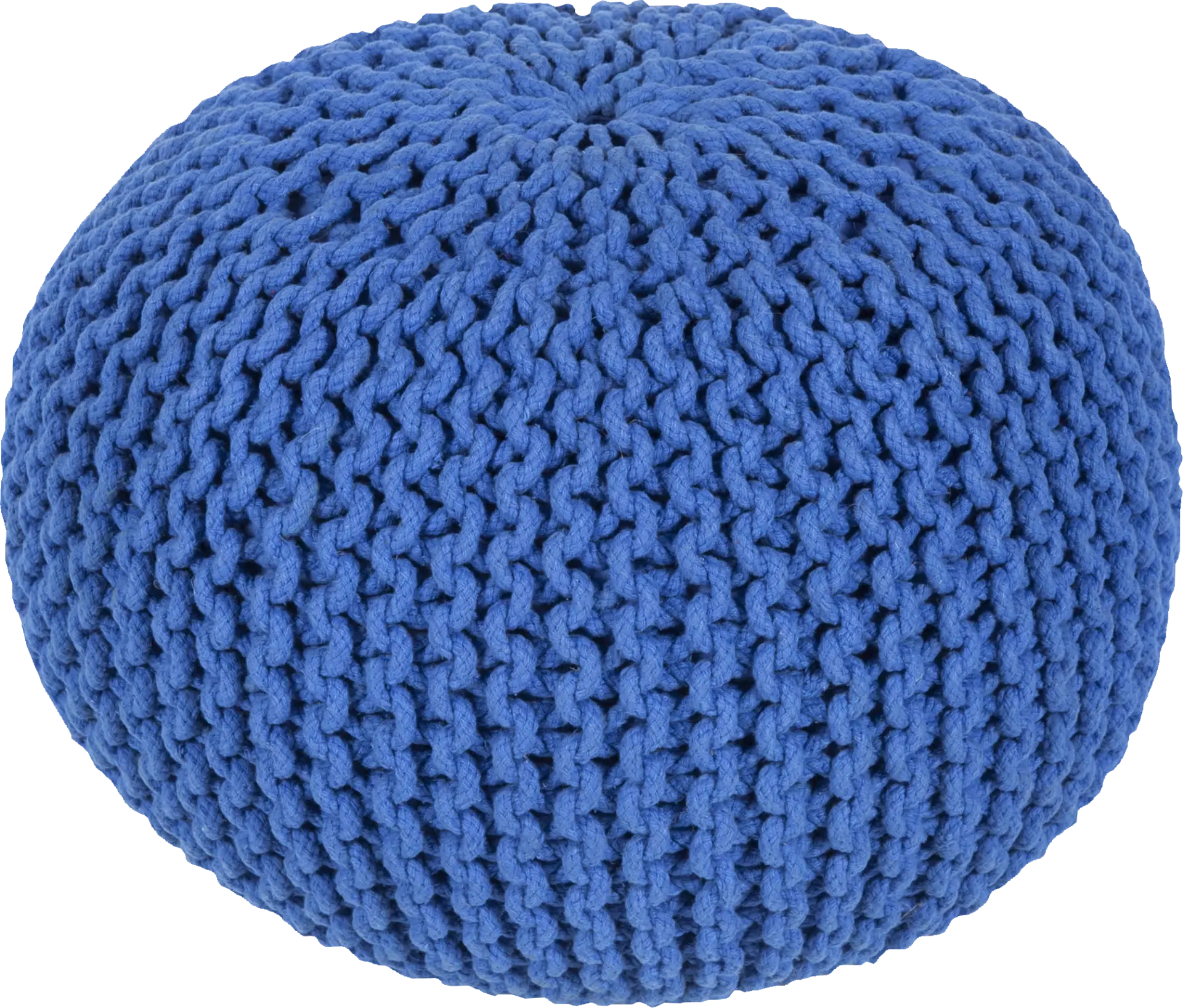 Adencliff Blue Ottoman