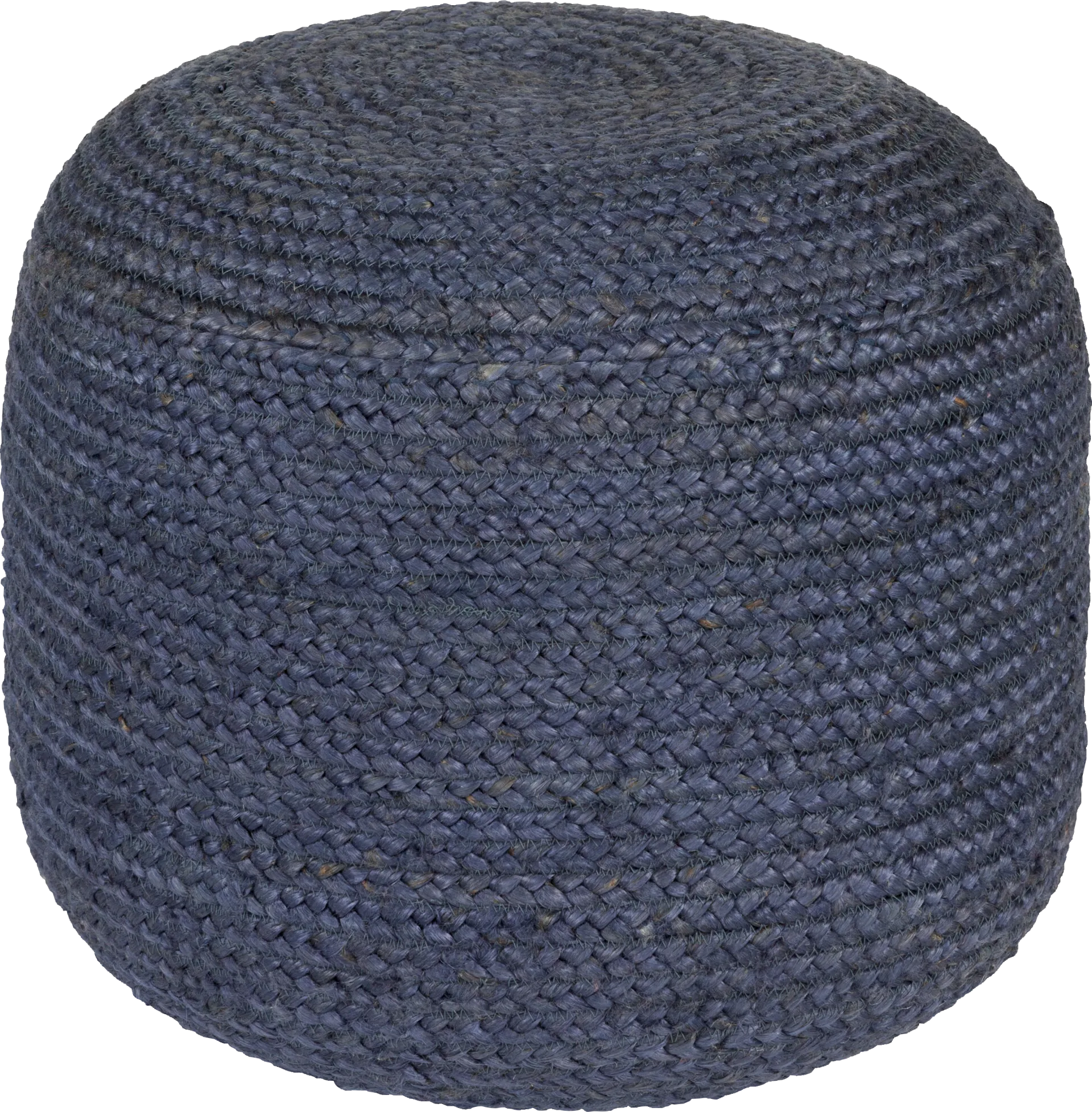 Aderodrome Blue Ottoman - Image 1