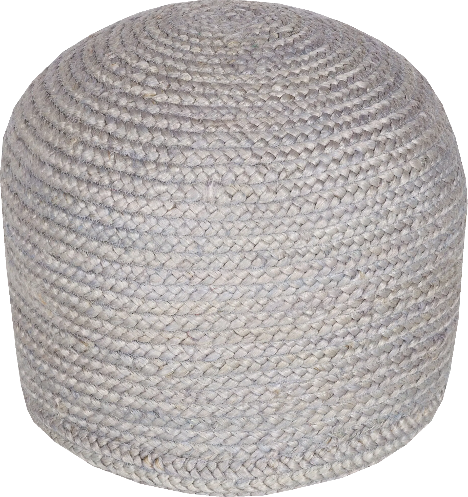 Aderodrome Light Gray Ottoman - Thumbnail - Image 1