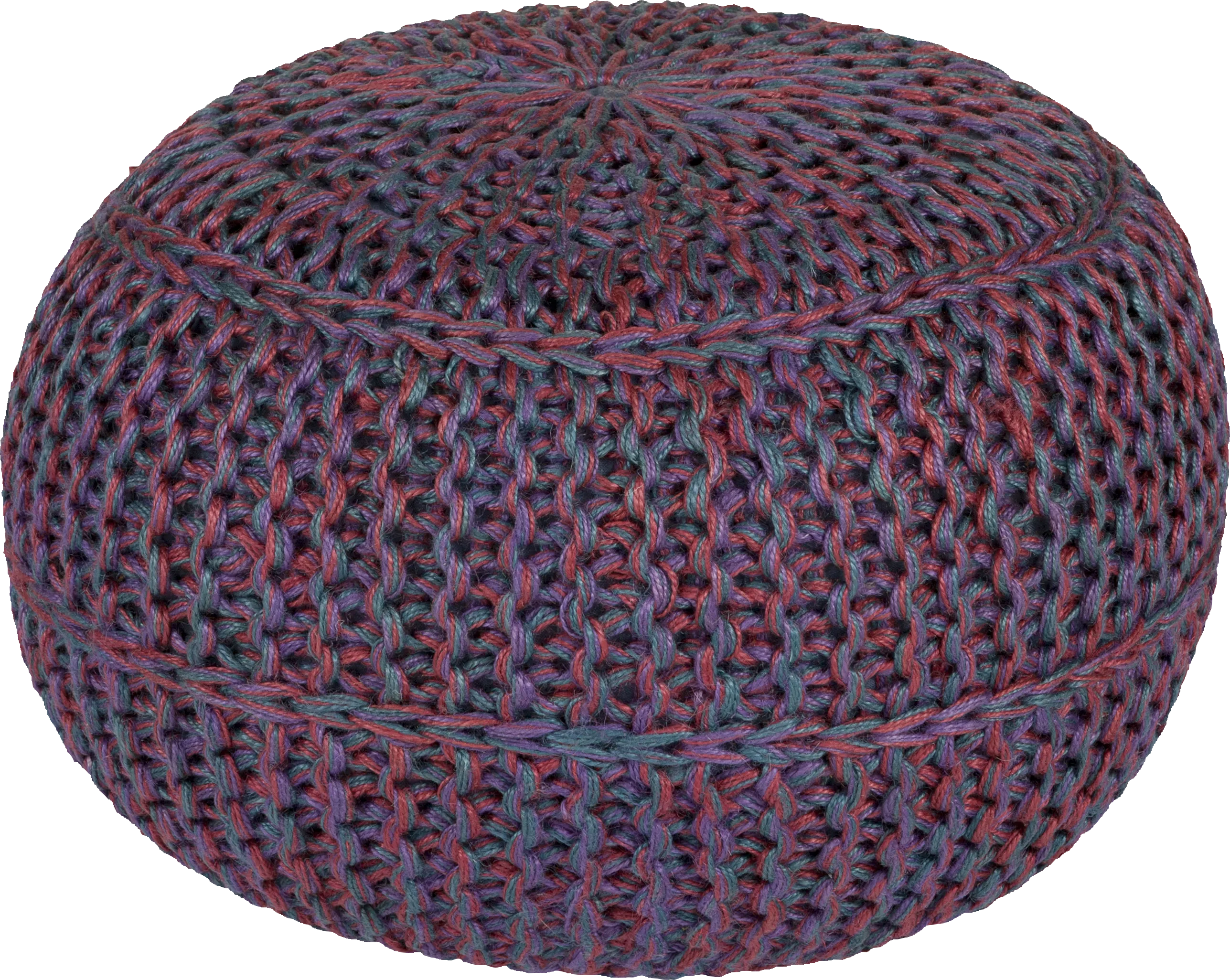 Airdrie Garnet Ottoman - Thumbnail - Image 1