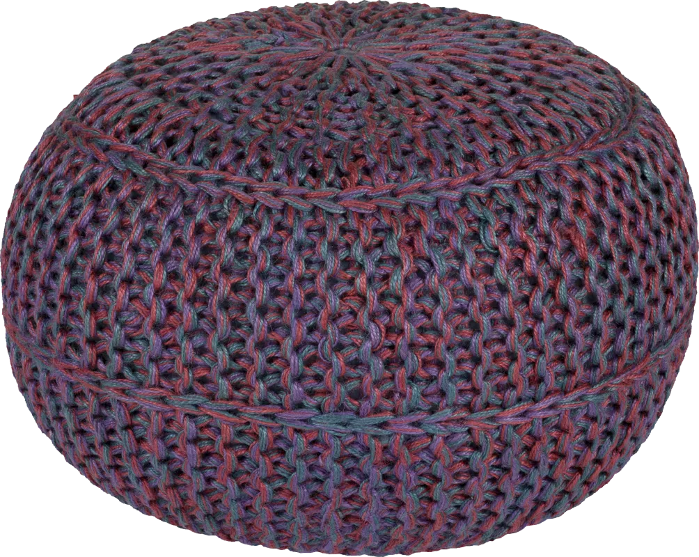 Airdrie Garnet Ottoman