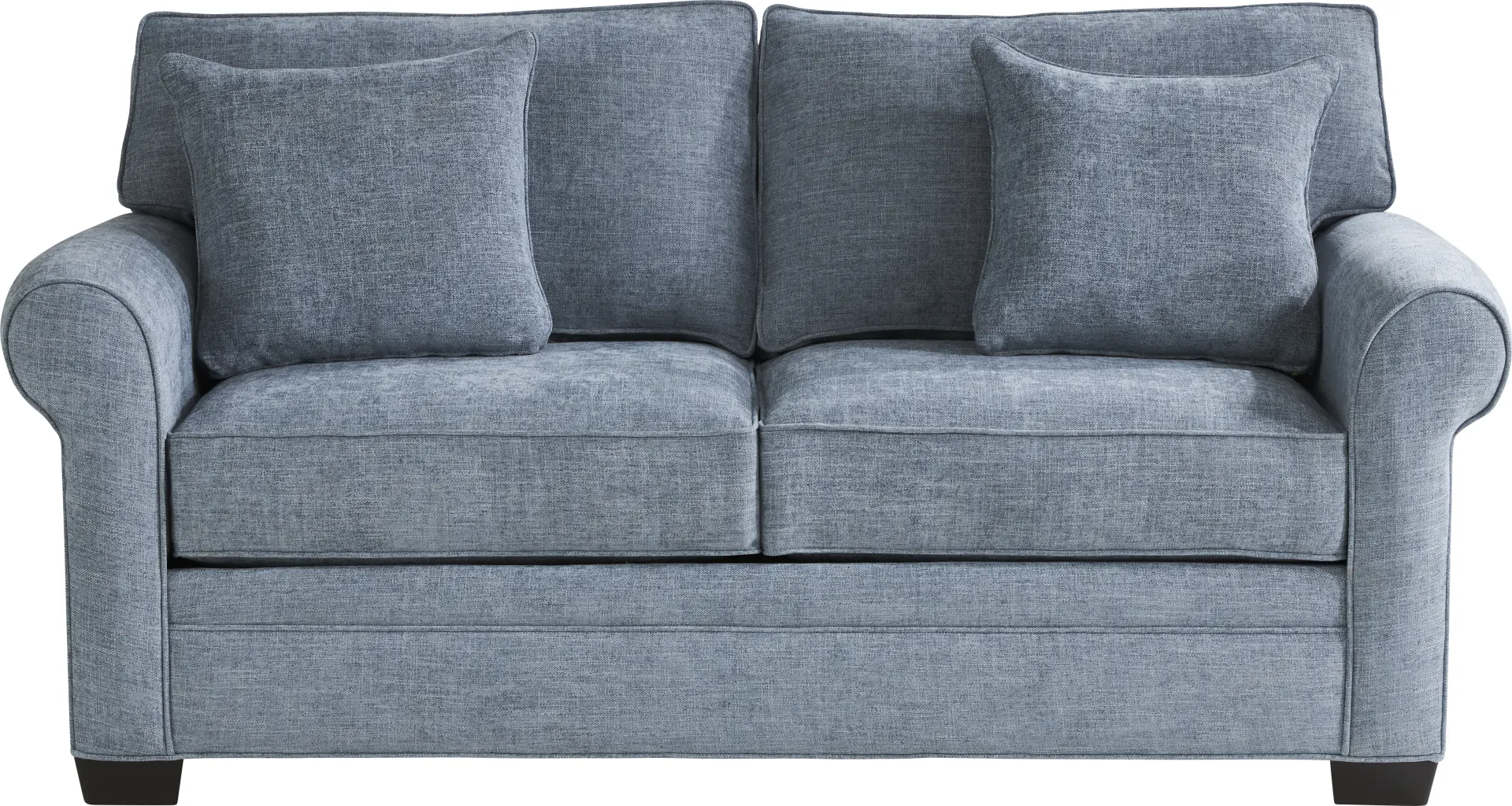 Bellingham Chambray Textured Chenille Loveseat