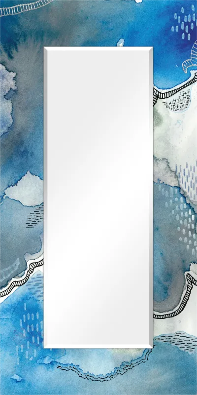 Sorele Light Blue Mirror