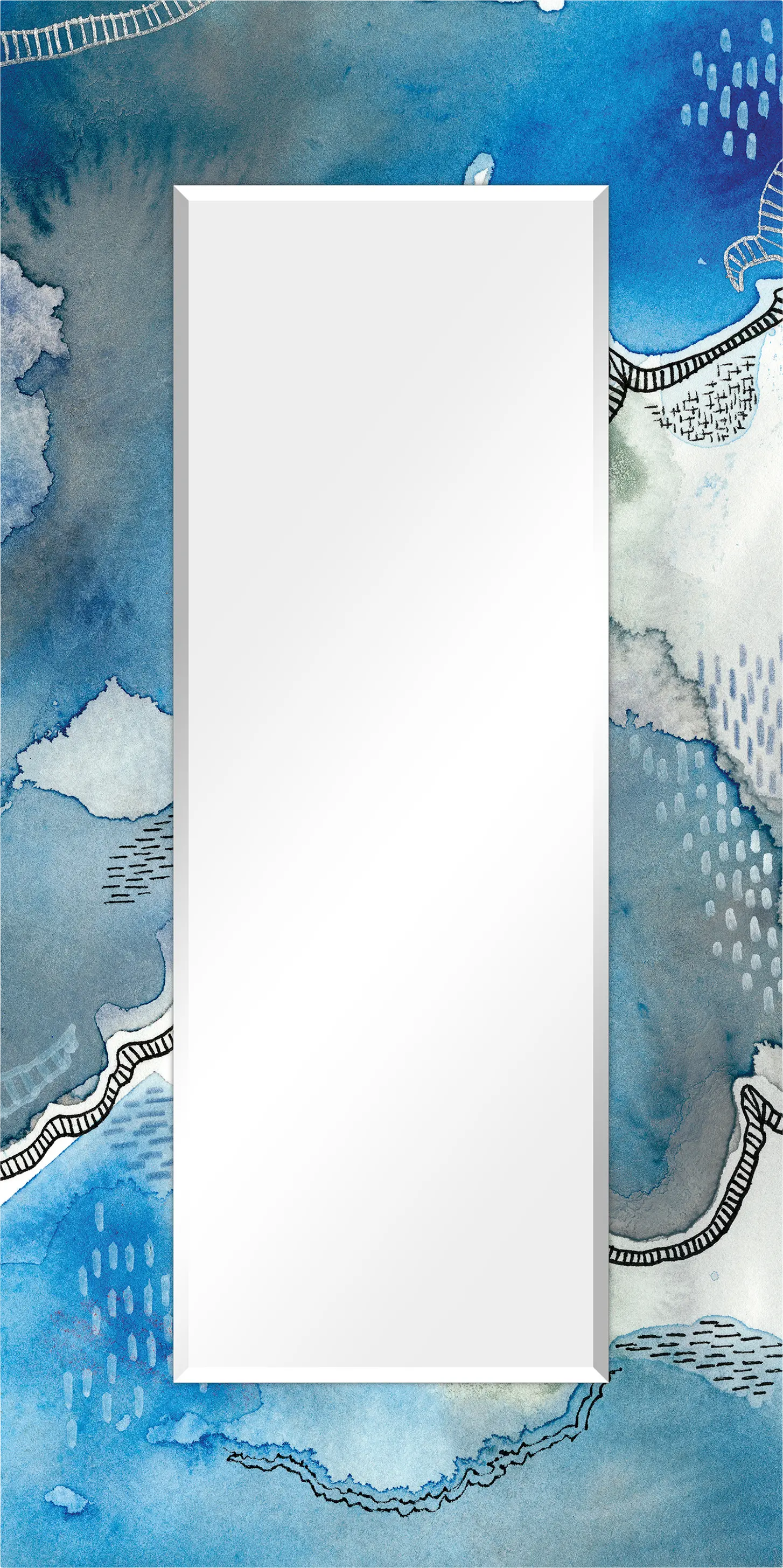 Sorele Light Blue Mirror