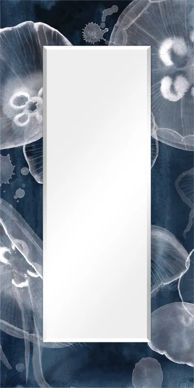 Meriel Dark Blue Mirror