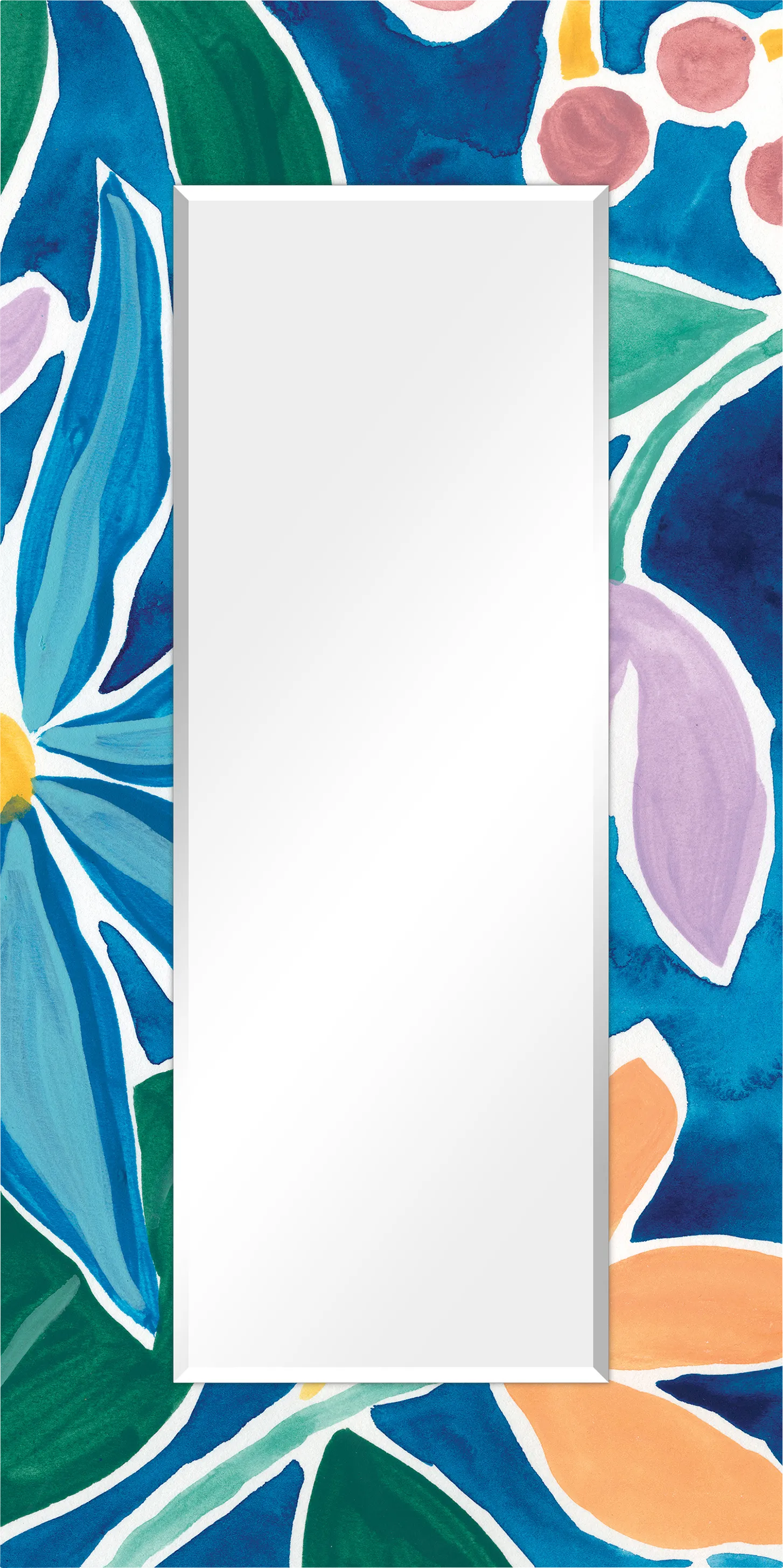 Dabria Blue Mirror - Image 1