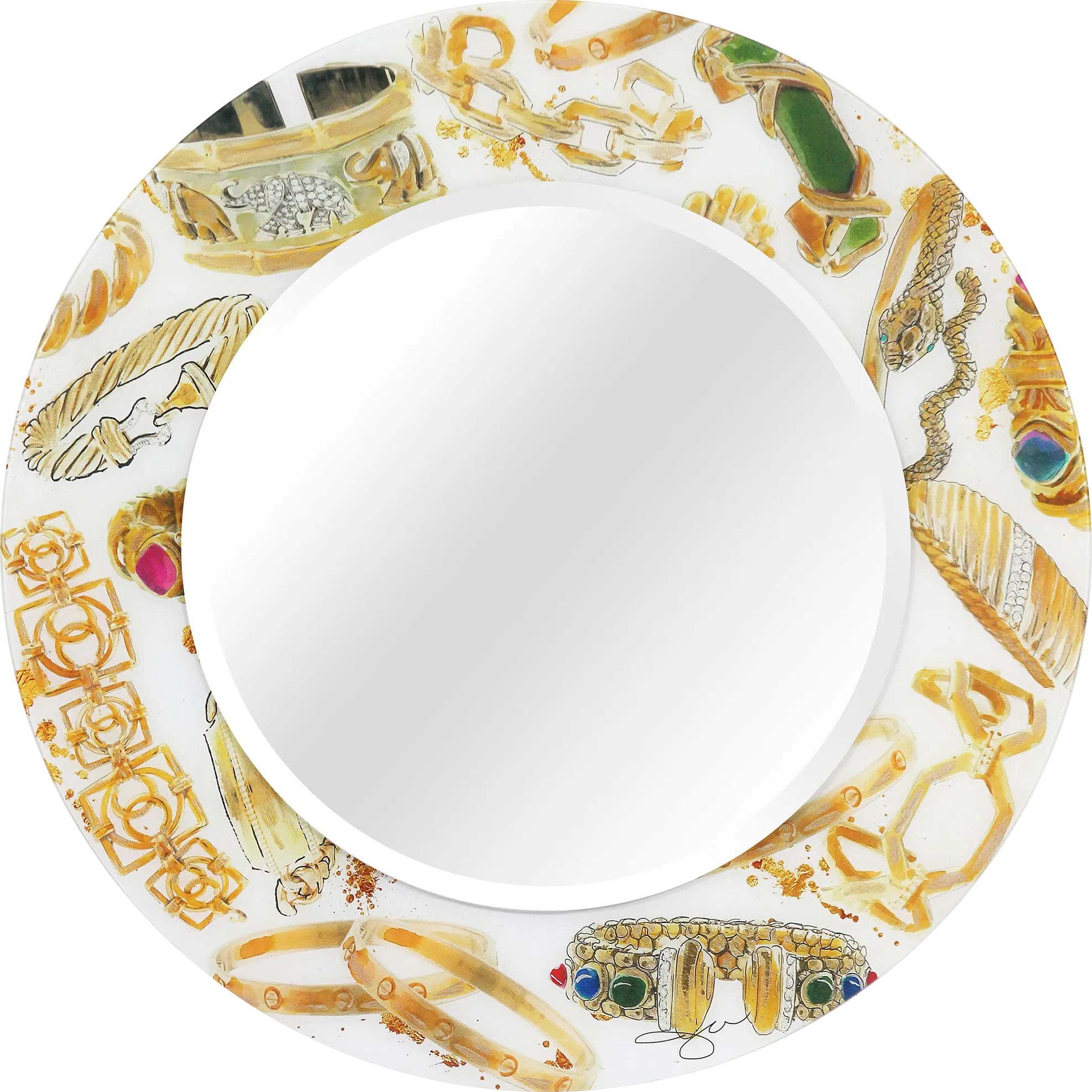 Myla Gold Mirror - Thumbnail - Image 1