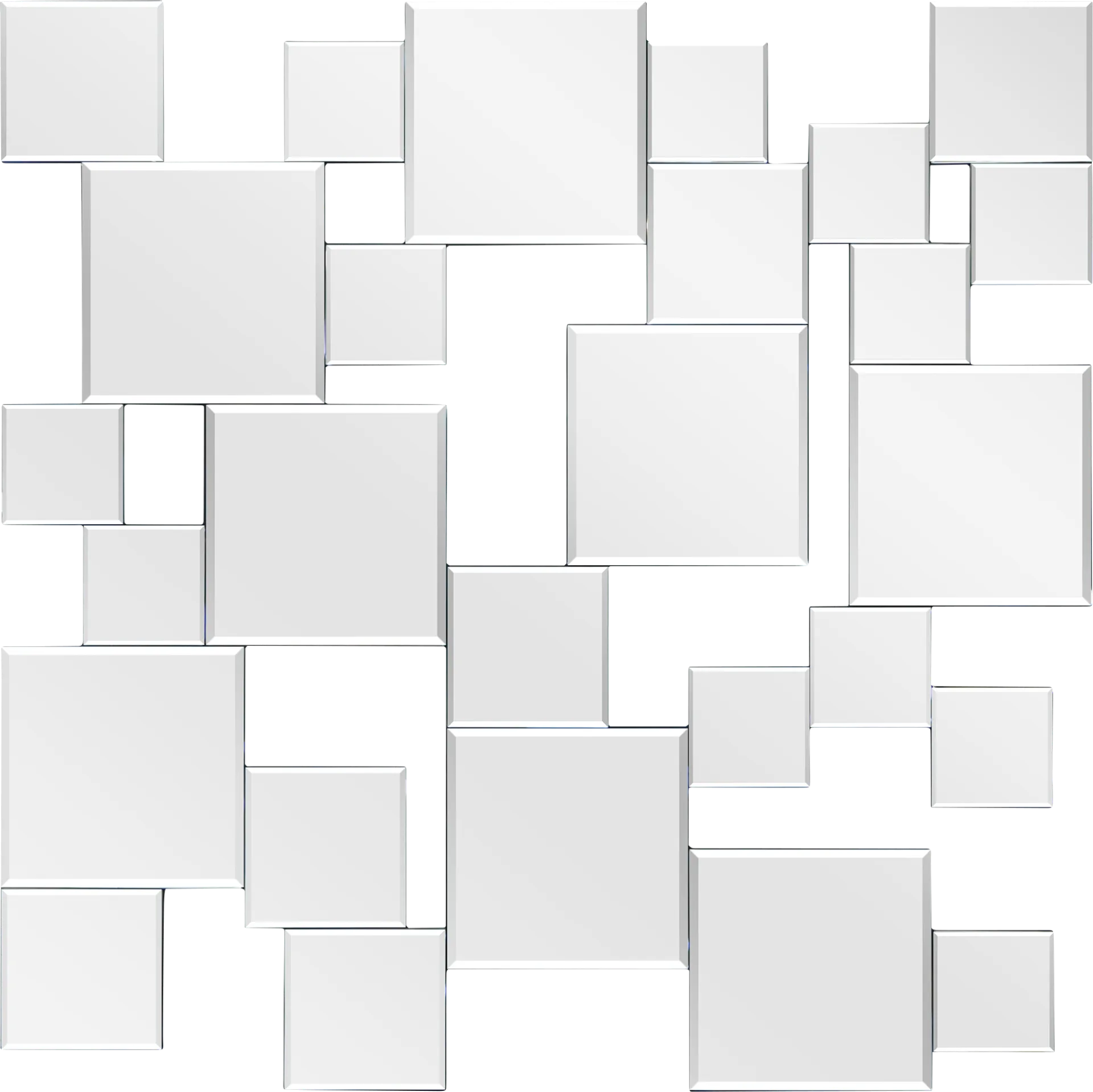 Naila Silver Mirror - Image 1