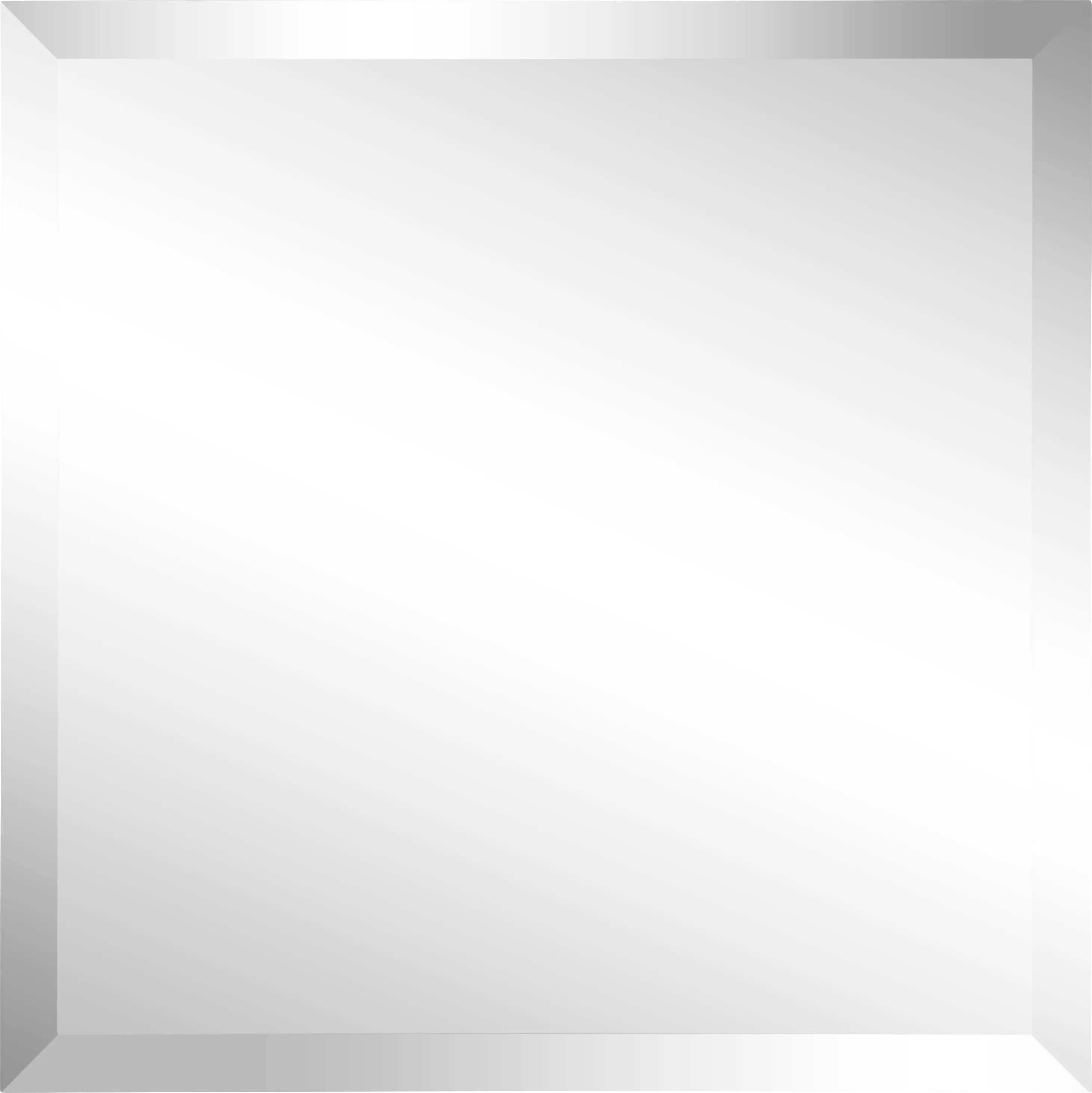 Nayda Silver Square Mirror - Thumbnail - Image 1