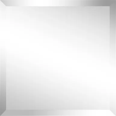 Nayda Silver Square Mirror