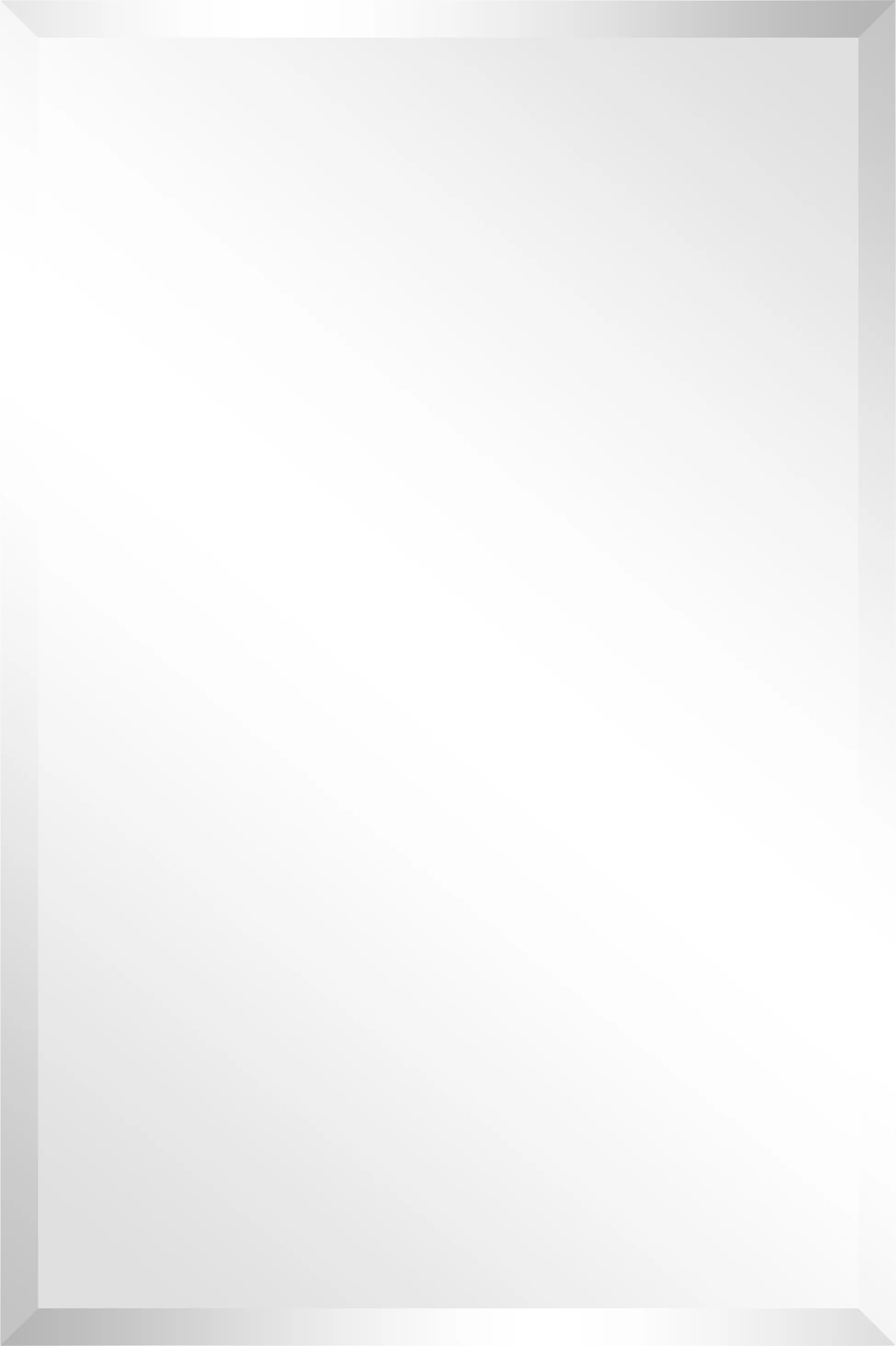 Nayda Silver Rectangle Small Mirror - Thumbnail - Image 1