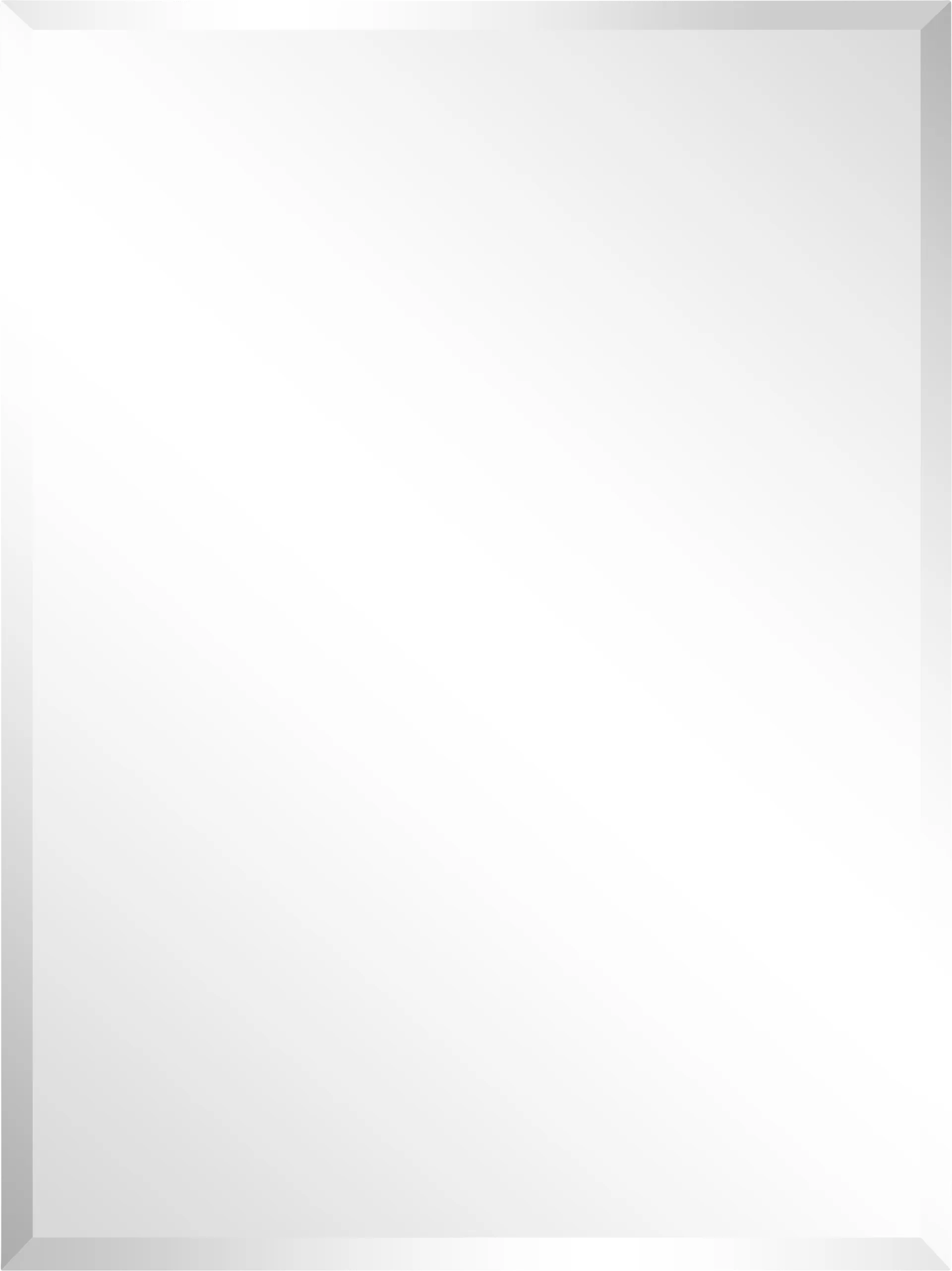 Nayda Silver Rectangle Large Mirror - Image 1