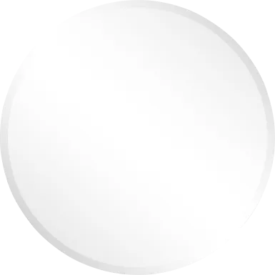 Nayda Silver Round Mirror